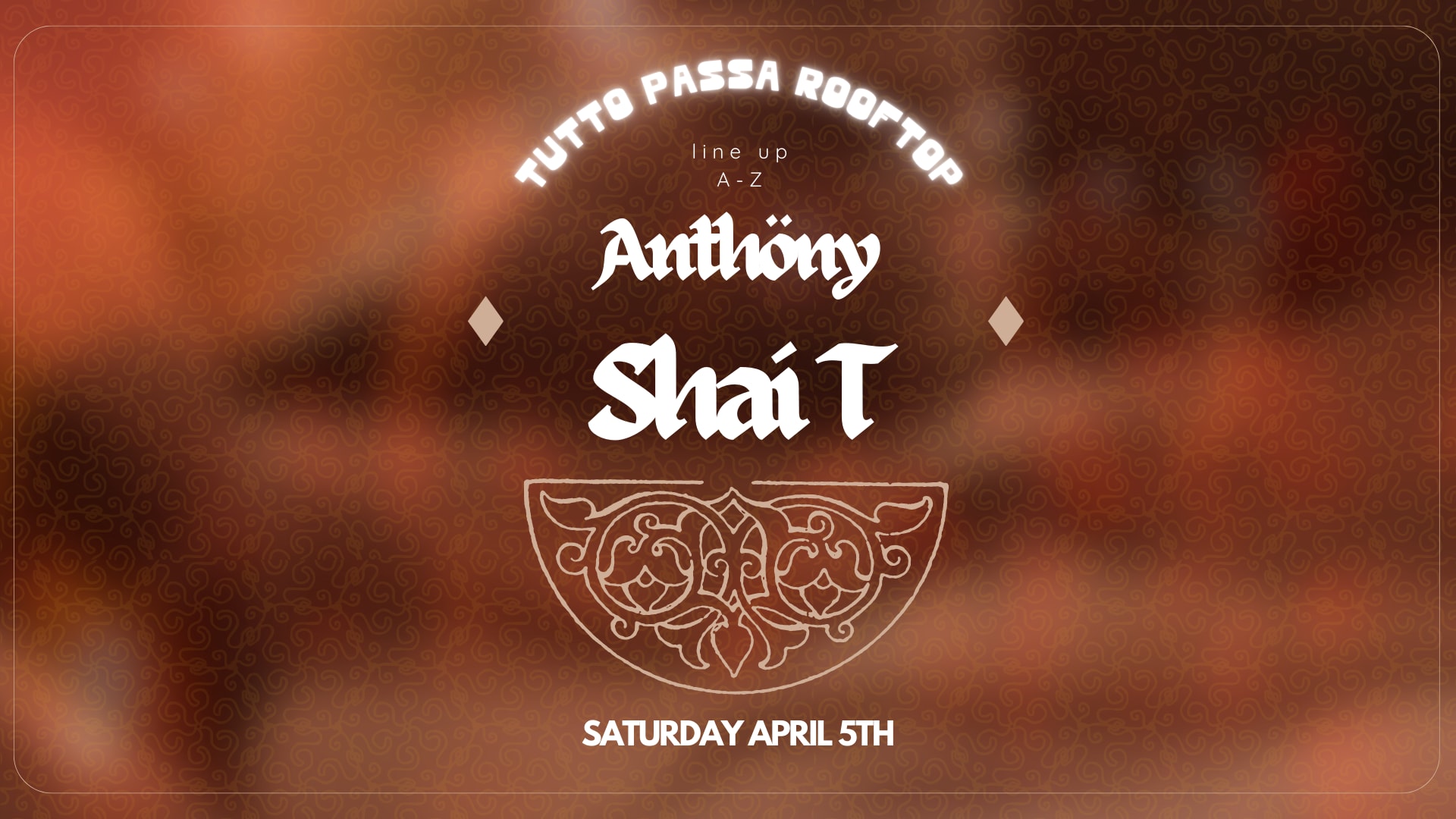 Tutto Passa Rooftop | Dj Shai T, Dj Anthöny Cover