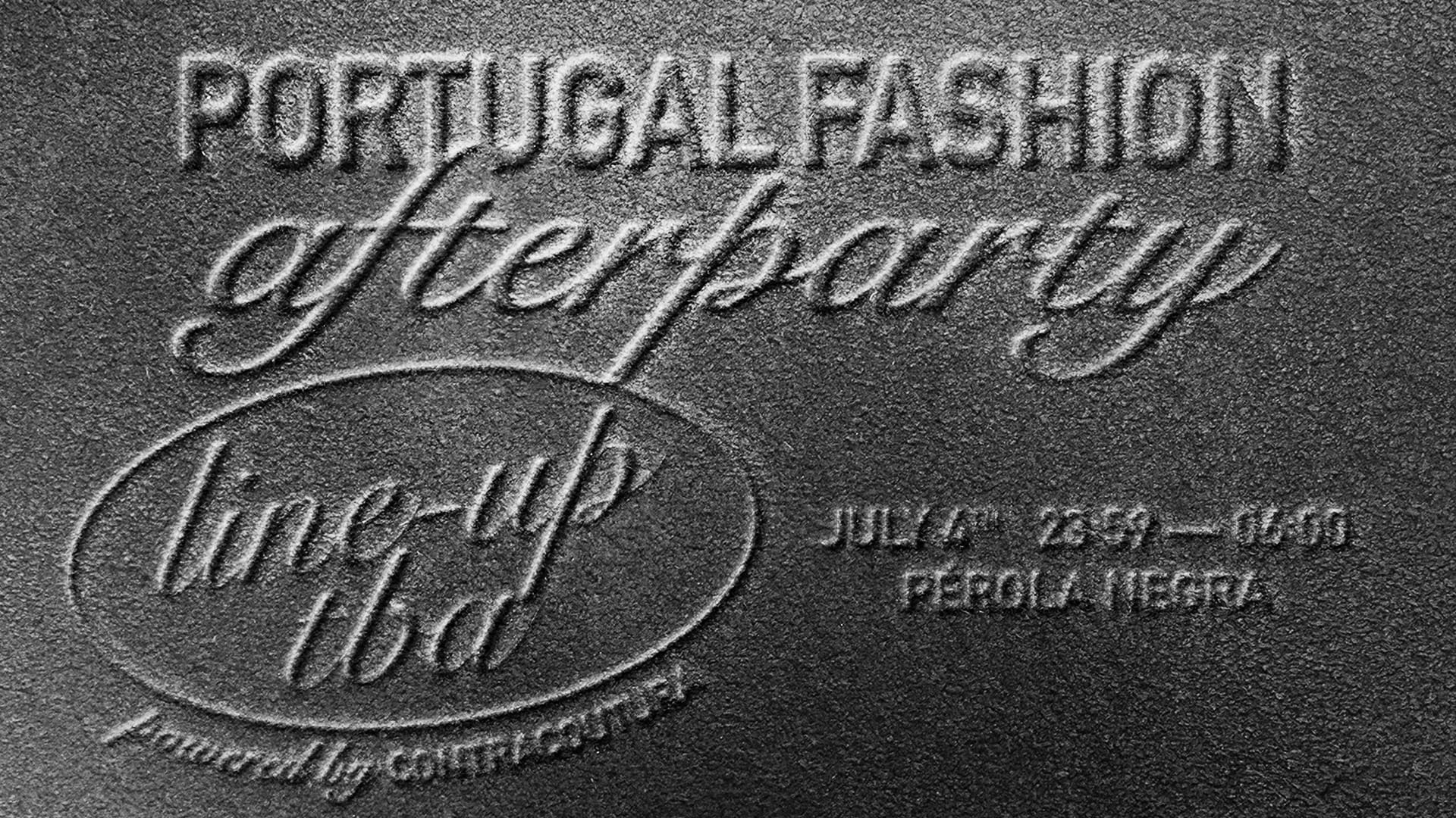 Contracoutura X Portugal Fashion Afterparty Cover