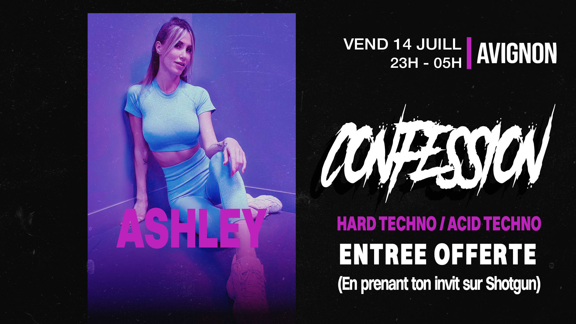 Confession X Ashley - District Avignon Cover