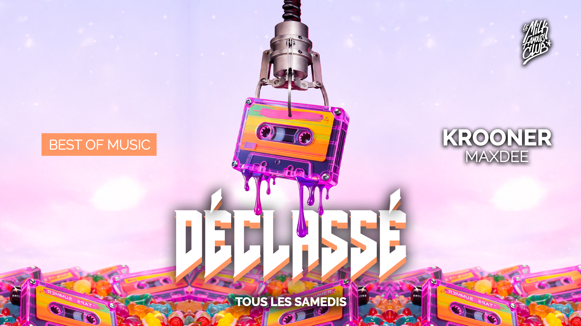 Sam 04 Avril - Dèclassè W/ Krooner Cover