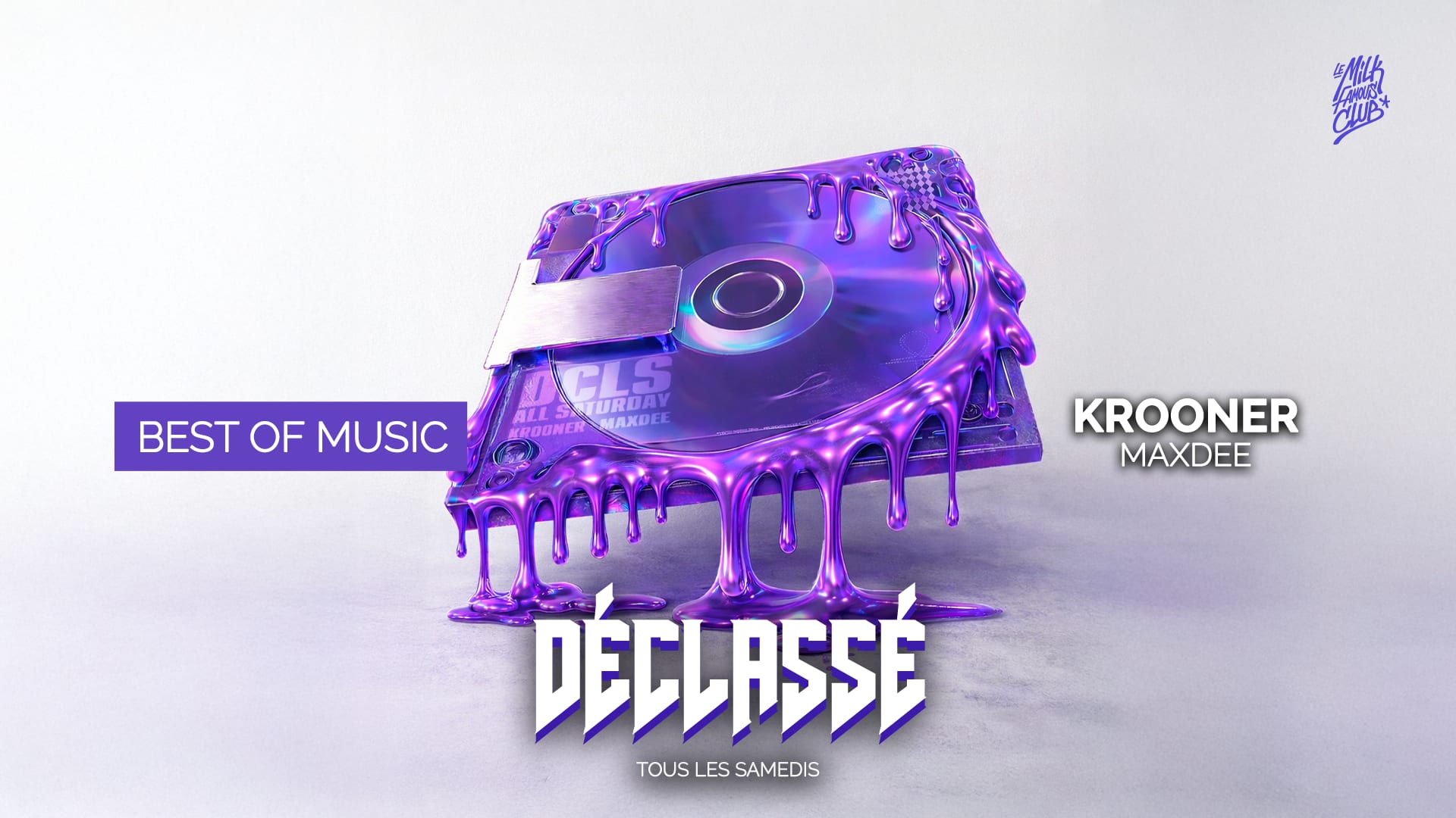 Sam 10 Janv - Dèclassè W/ Krooner Cover