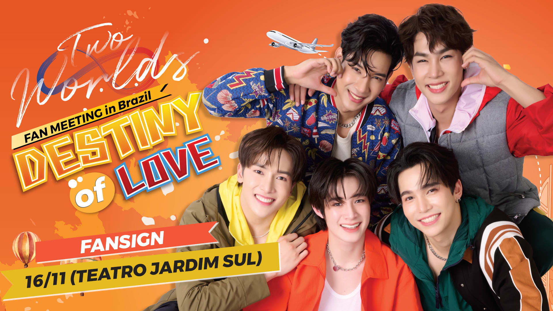 Two Worlds "Destiny Of Love" - Fan Sign Em São Paulo Cover