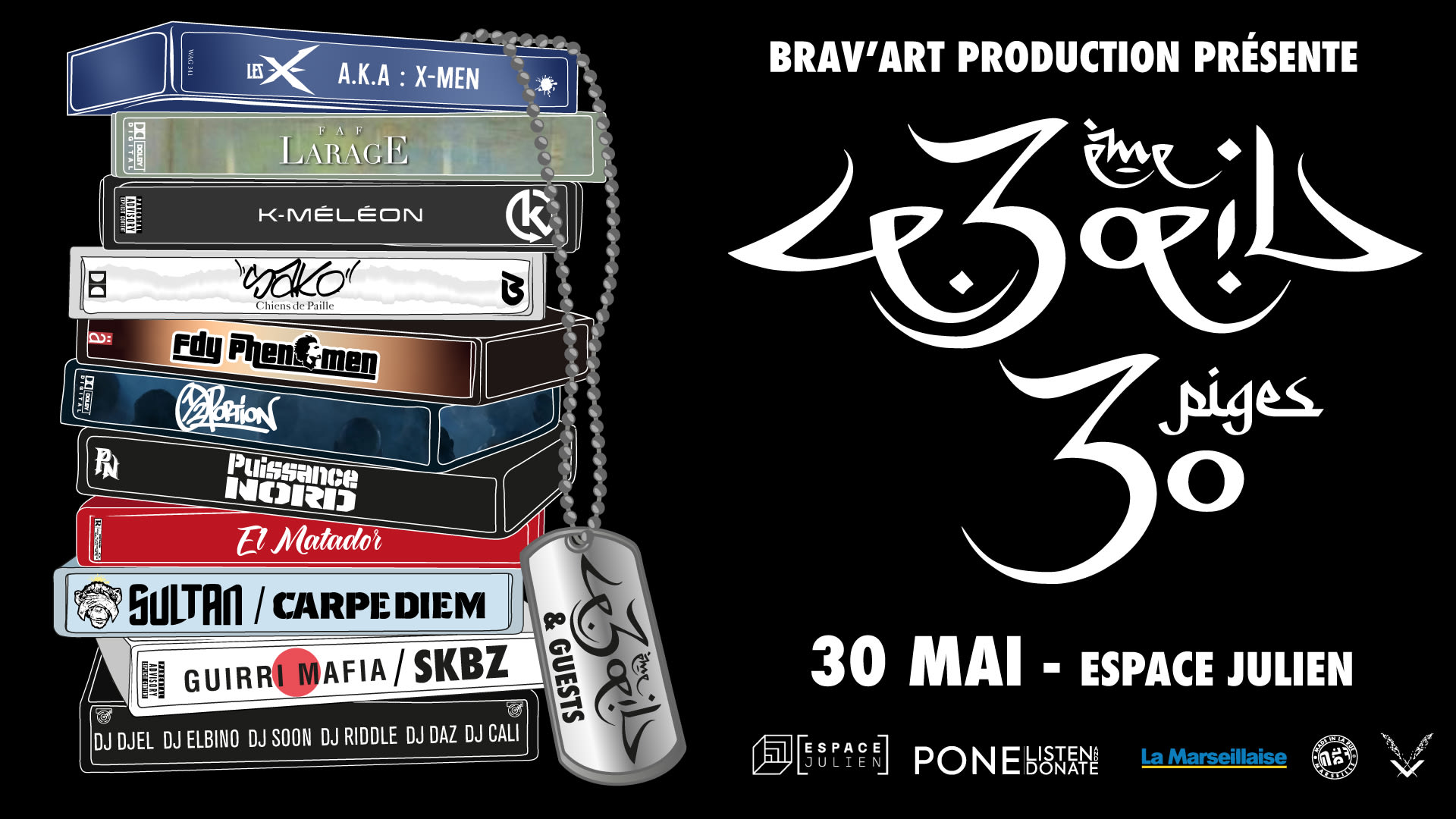 30 Piges Groupe Le 3ème Oeil Cover