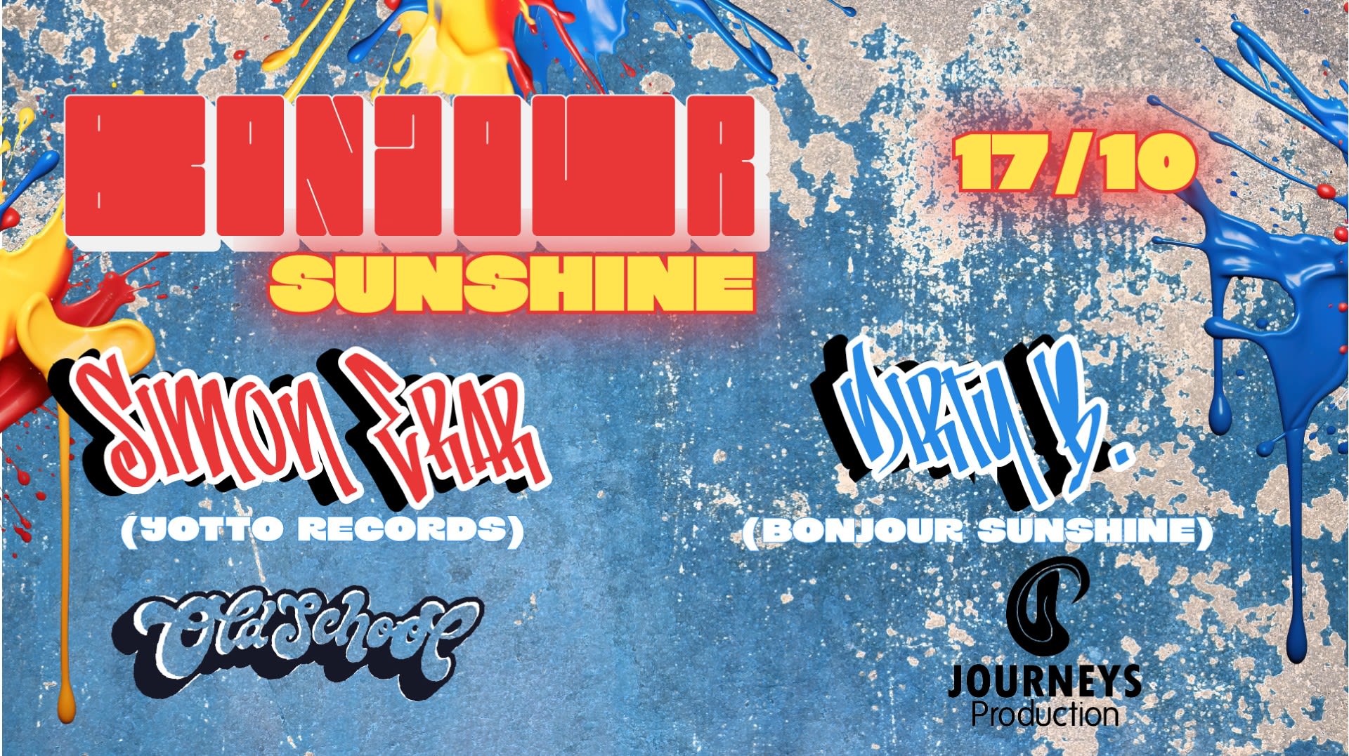 Bonjour Sunshine Avec Simon Erar Et Dirty B Cover