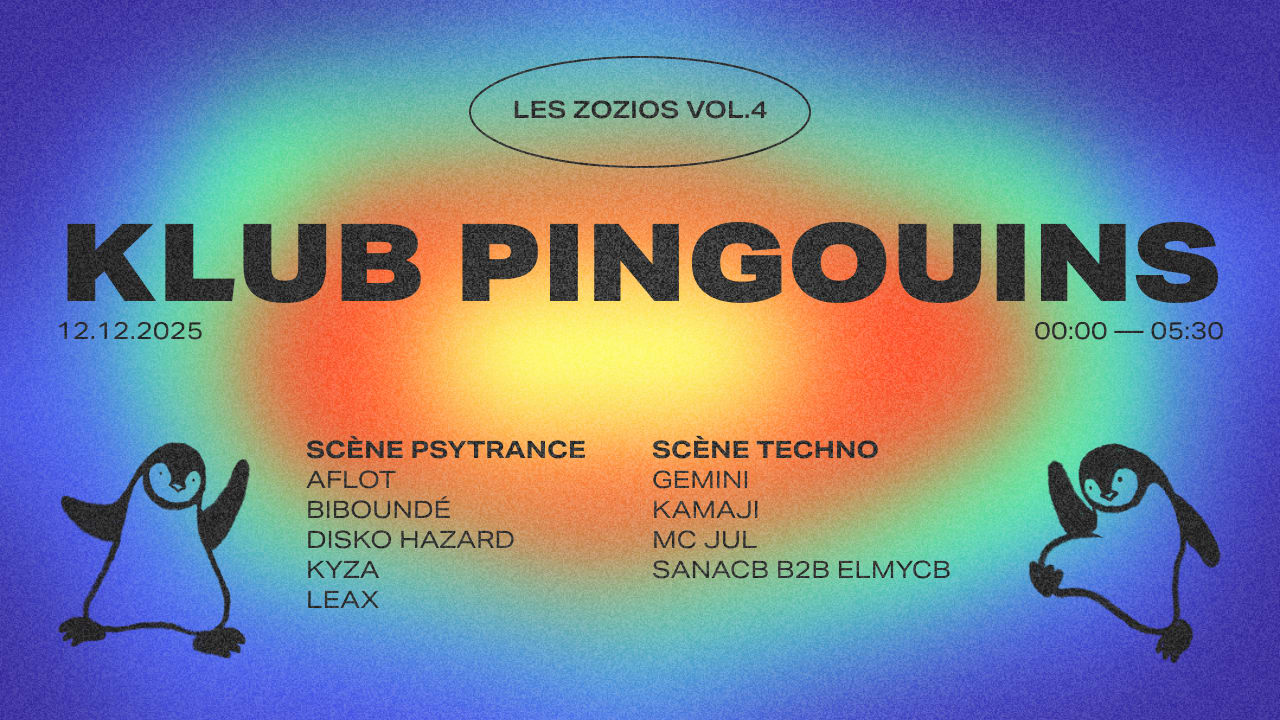 Les Zozios - Klub Pingouins Cover