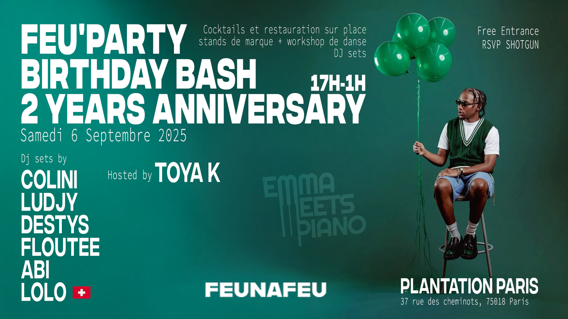 Feu'party Birthday Bash Édition 2025 Cover