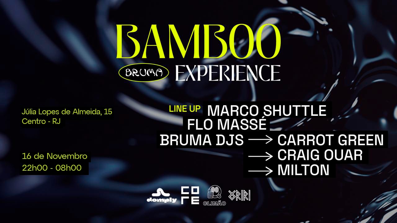 Bruma Bamboo Exp. C/ Marco Shuttle & Flo Massé Cover