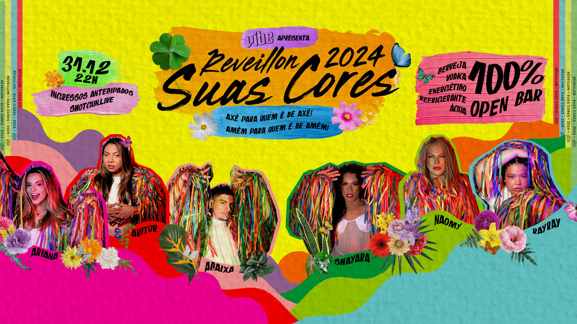 Réveillon Suas Cores 2024 Vibe Cover