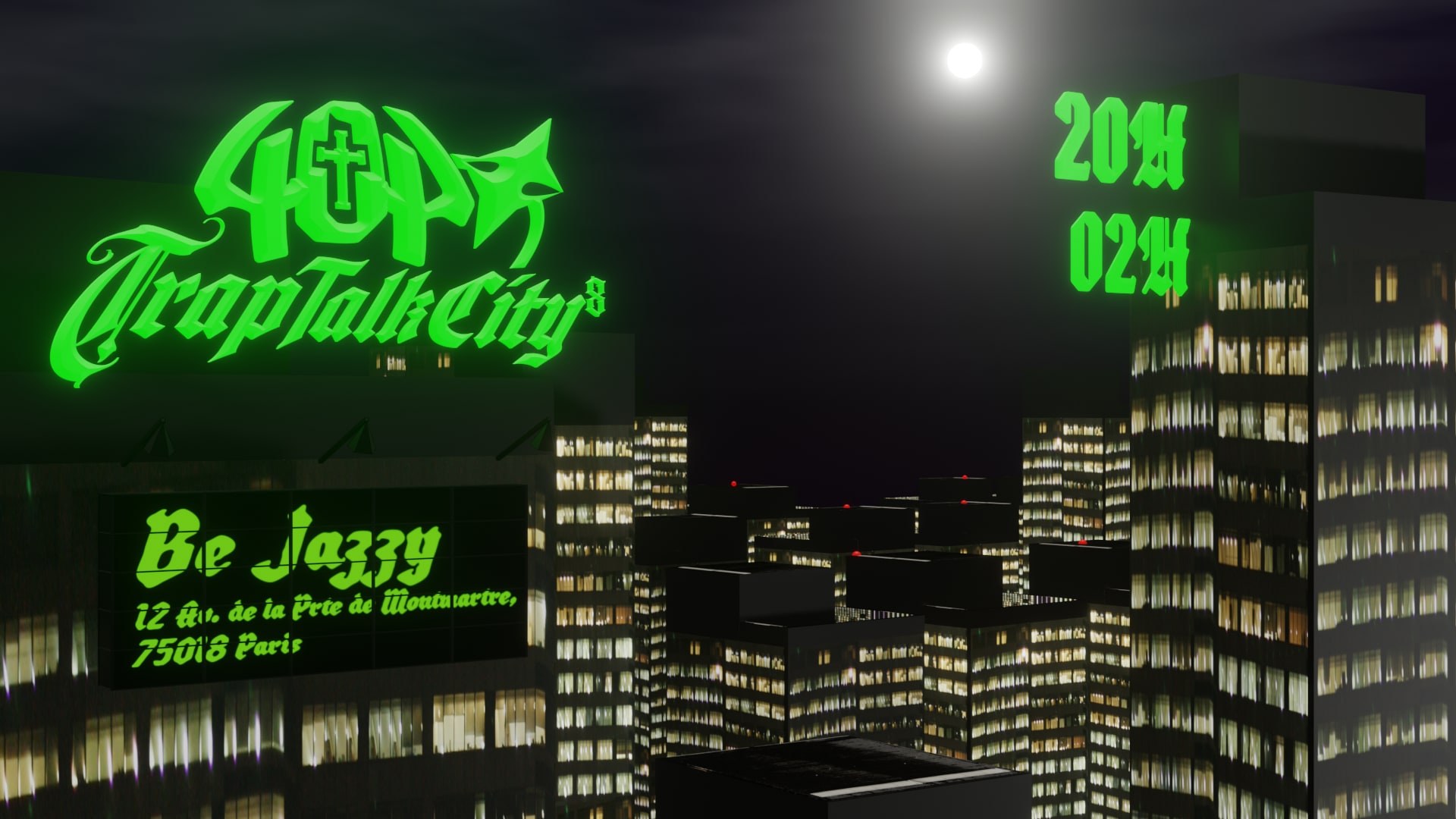 404 X Trap Talk City Cover