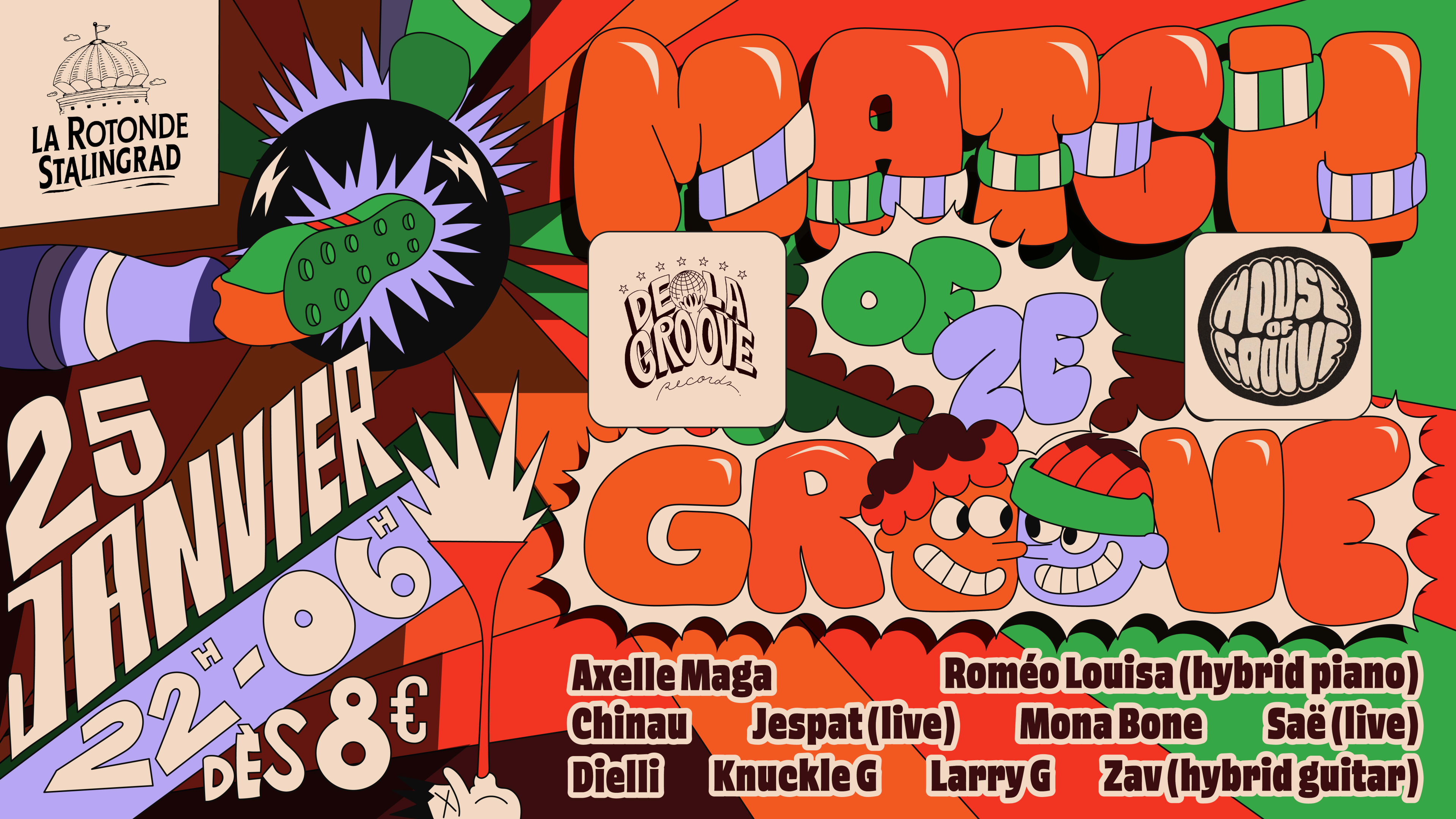 House Of Groove & De La Groove Present : Match Of The Groove Cover