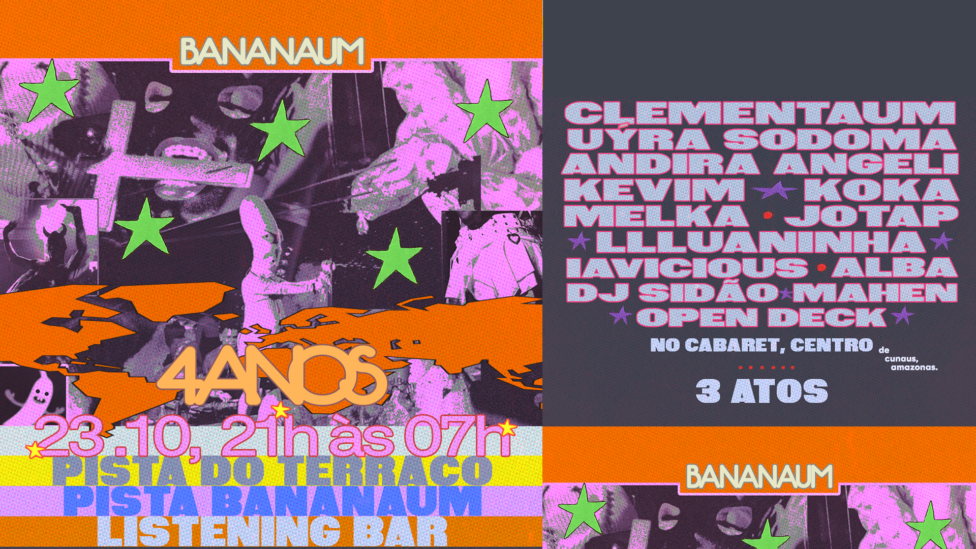 Bananaum 4 Anos * 23.10 + Clementaum Cover