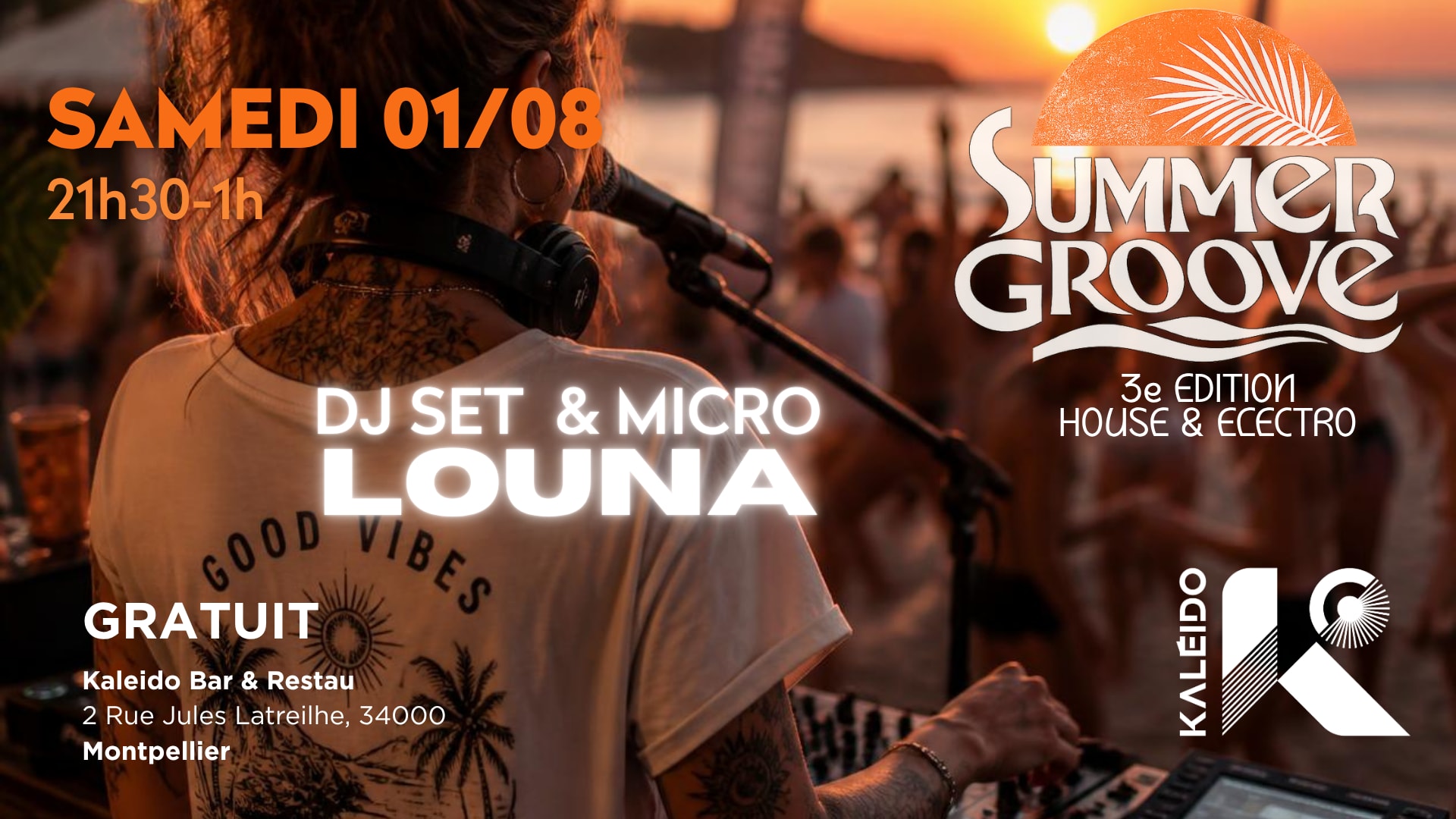 Summer Groove 3e Edition House & Electro Cover