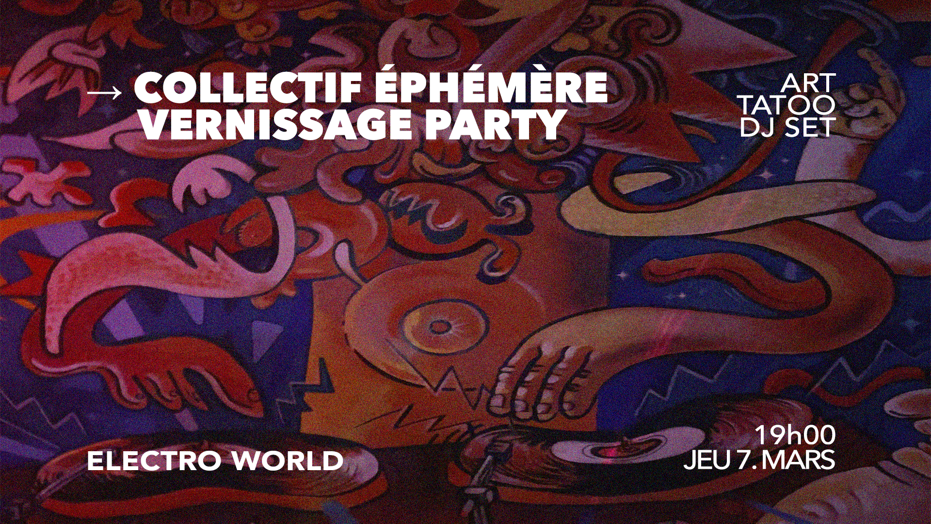 Collectif Éphémère : Vernissage Party Cover