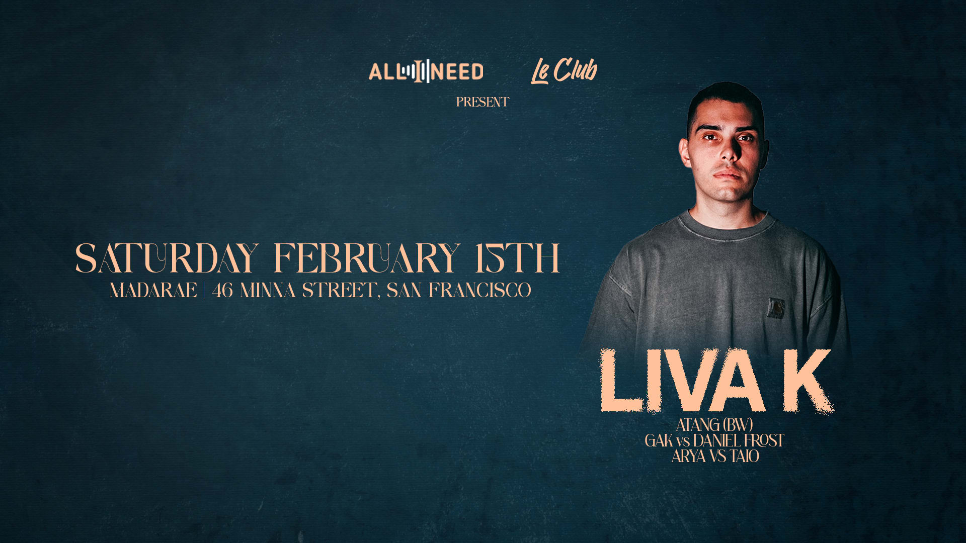 Le Club X All I Need Present Liva K Cover