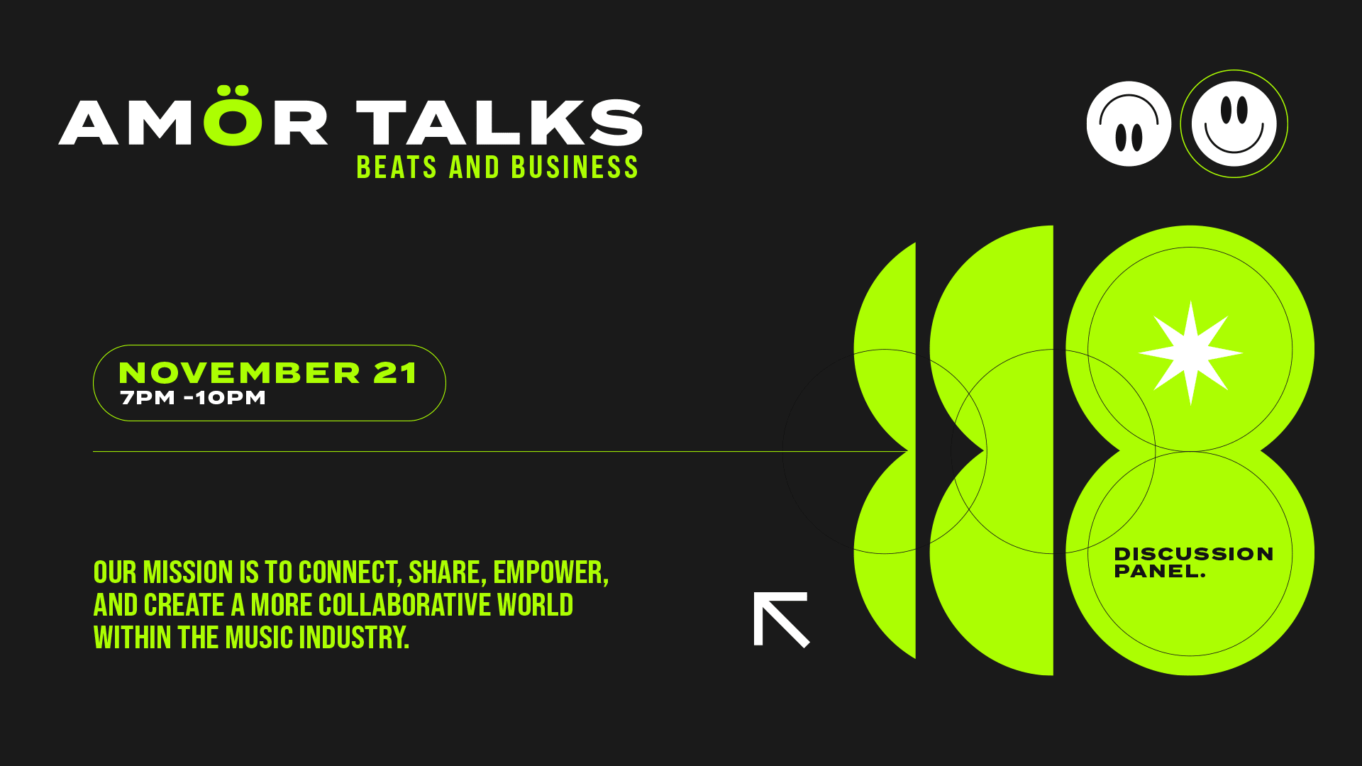 Amör Talks - Discussion Panel Cover