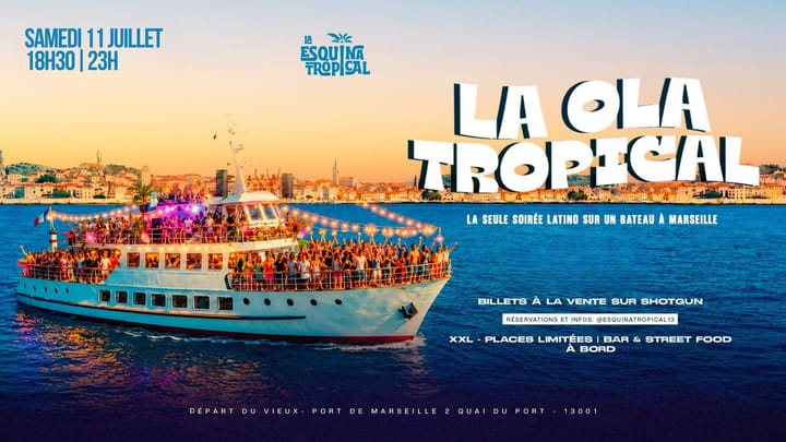 La Ola Tropical -  La Croissiere Latino Cover