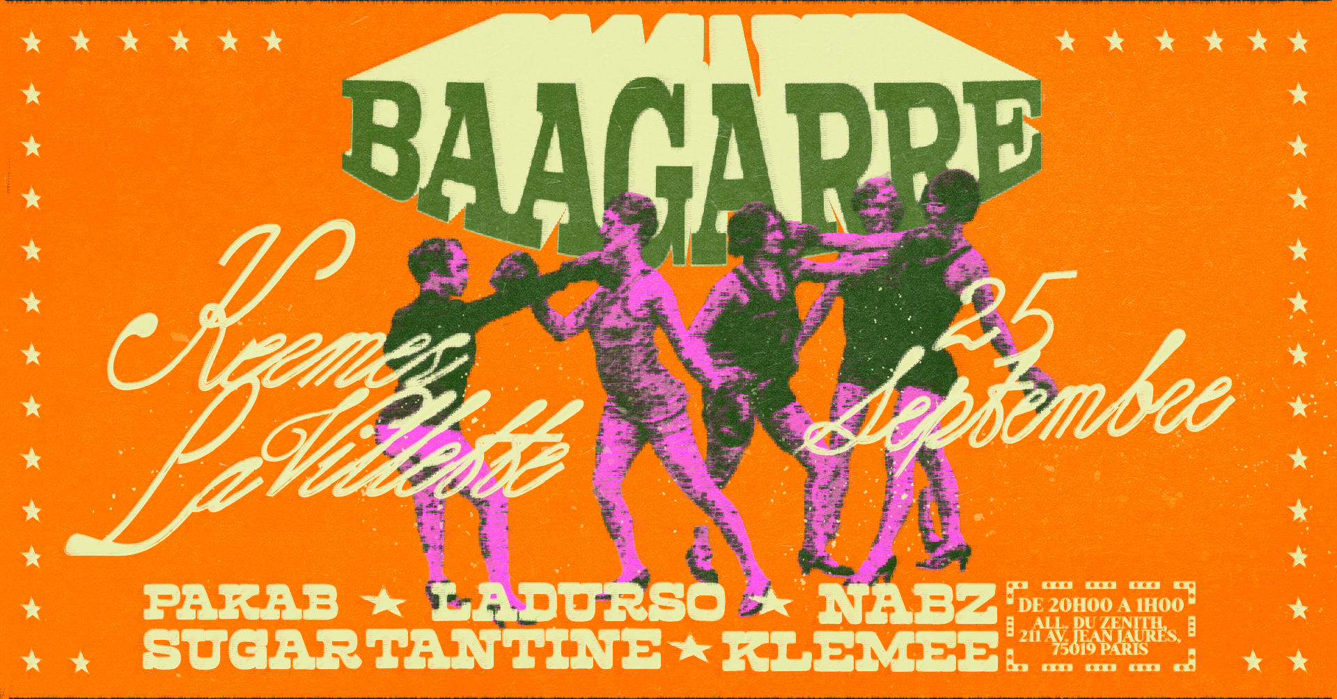 Baagarre #1 : Open Air Cover