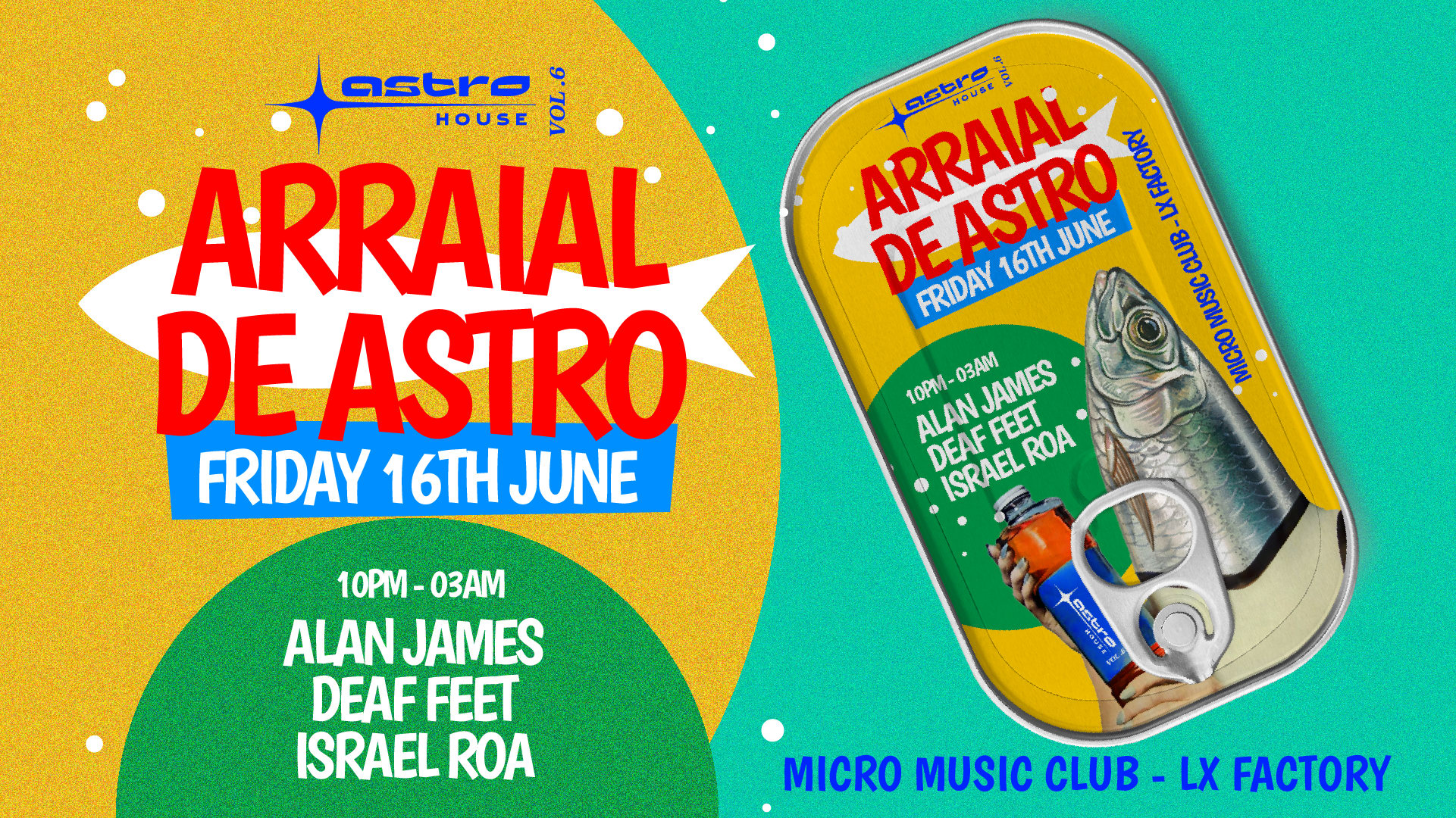 Astrohouse Vol. 6 - Arraial De Astro Cover