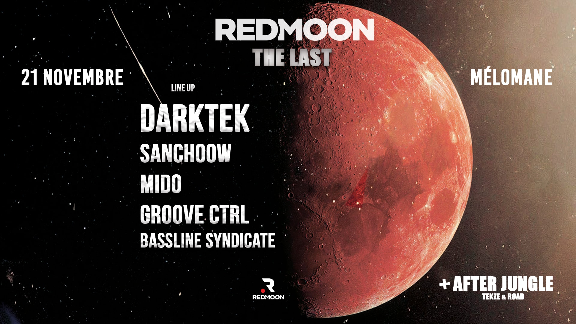 Redmoon The Last....  - W/ Darktek Cover
