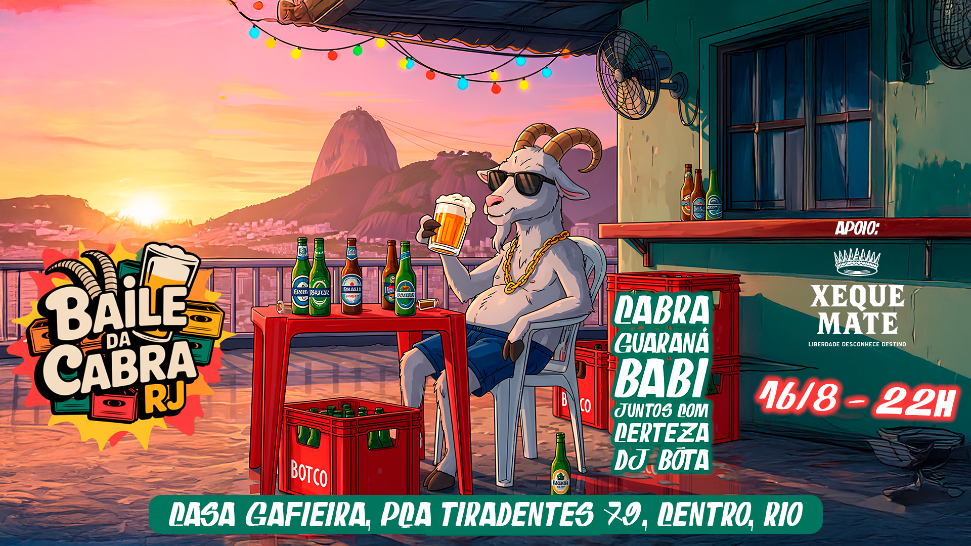 Baile Da Cabra - Rio De Janeiro 16/08 Cover