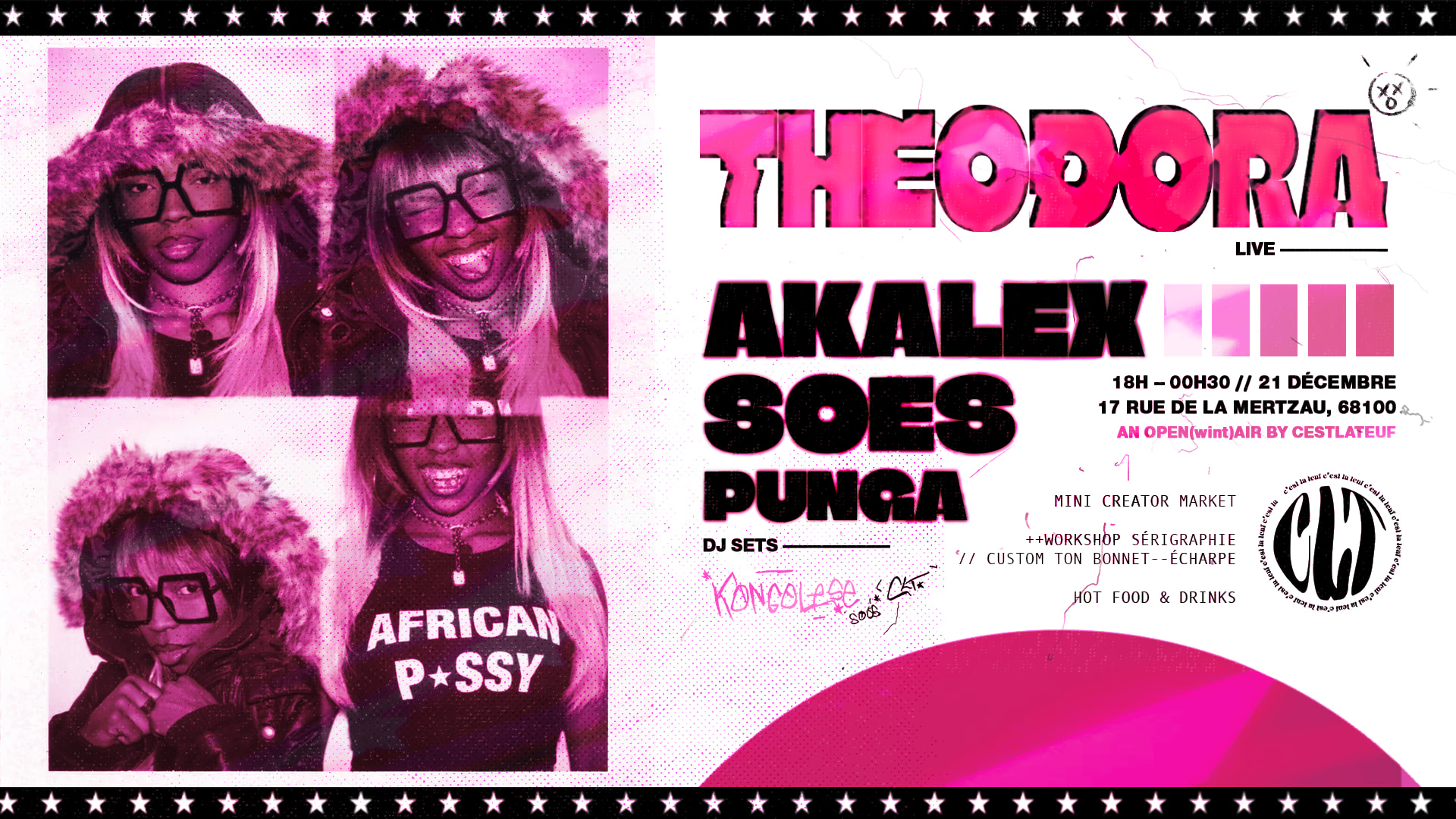Kongolese Sous Clt - Theodora Live ! --- Clt Open(Wint)Air Cover