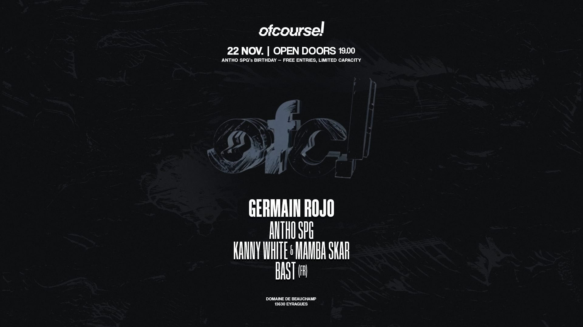 Germain Rojo @ Ofcourse! 5 Cover