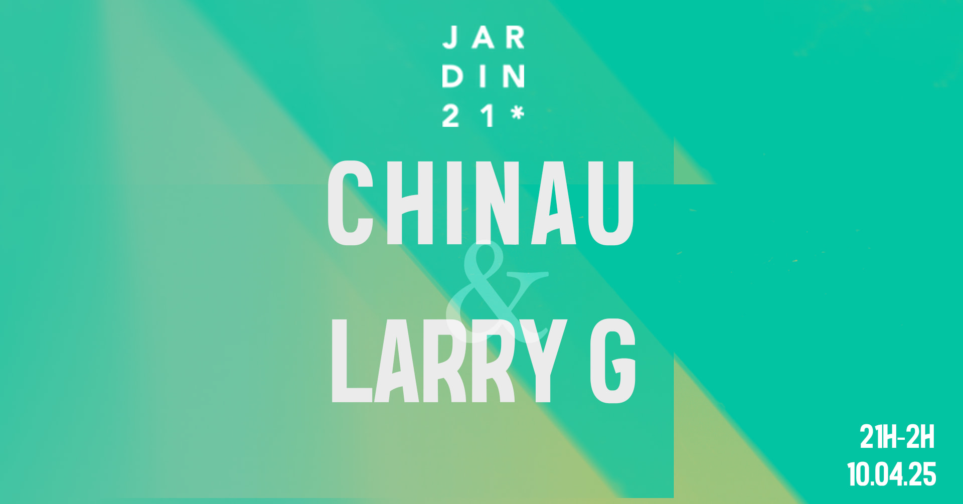Chinau & Larry G Au Jardin21 Cover