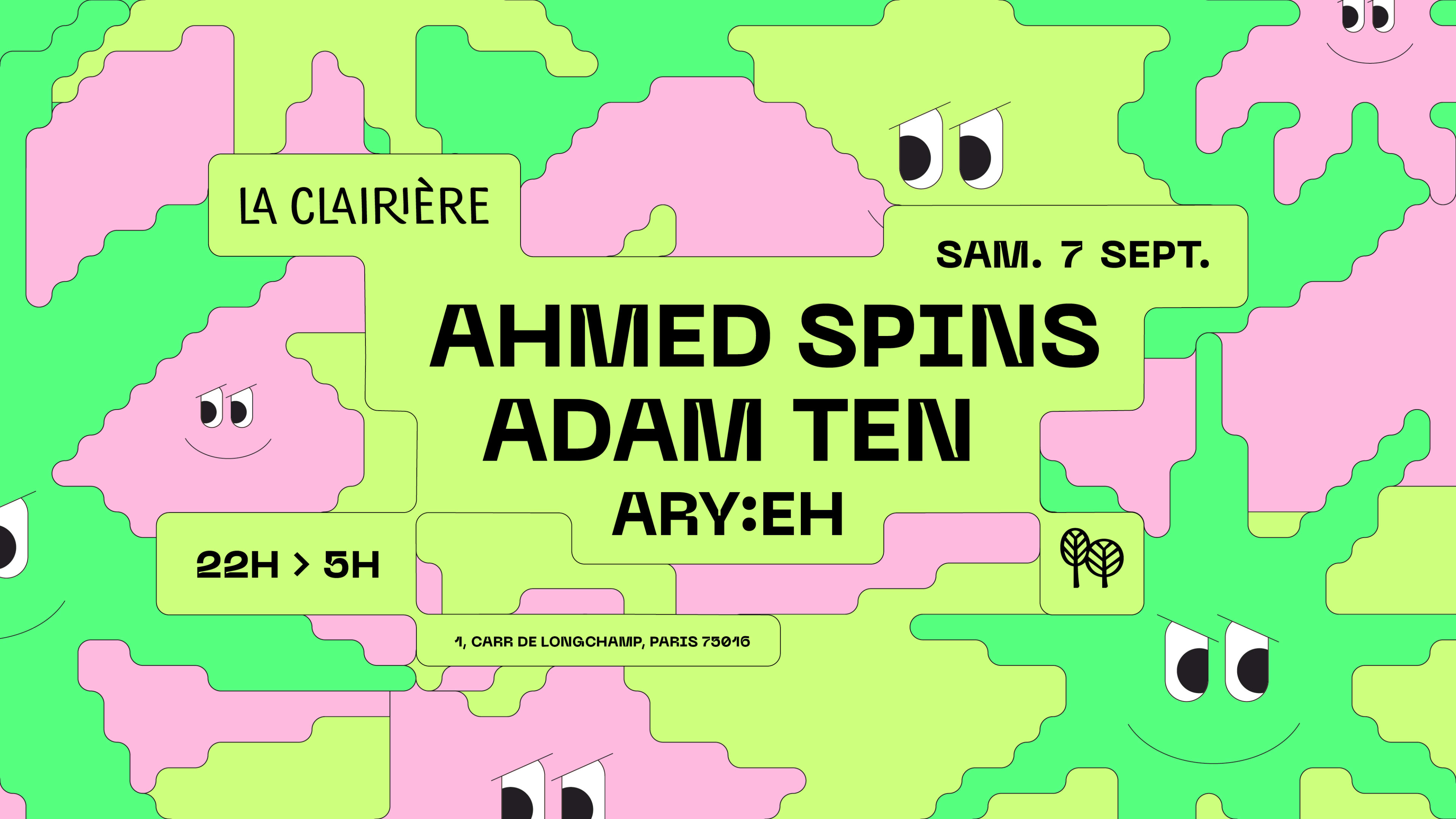 La Clairière : Ahmed Spins, Adam Ten, Ary:Eh Cover
