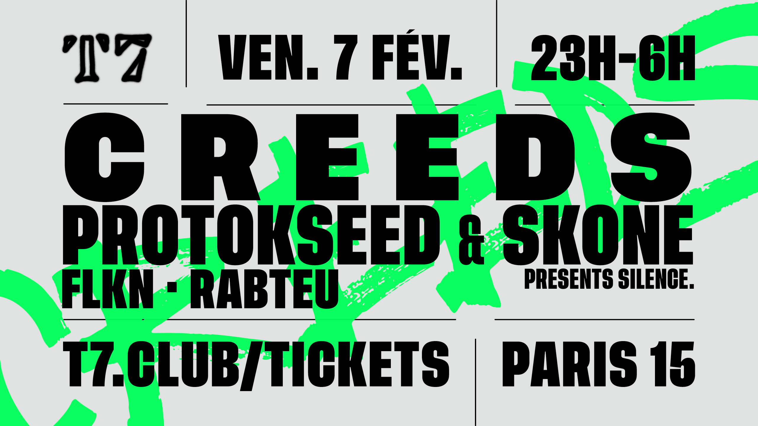 T7 : Creeds, Protokseed & Skone, Flkn, Rabteu Cover