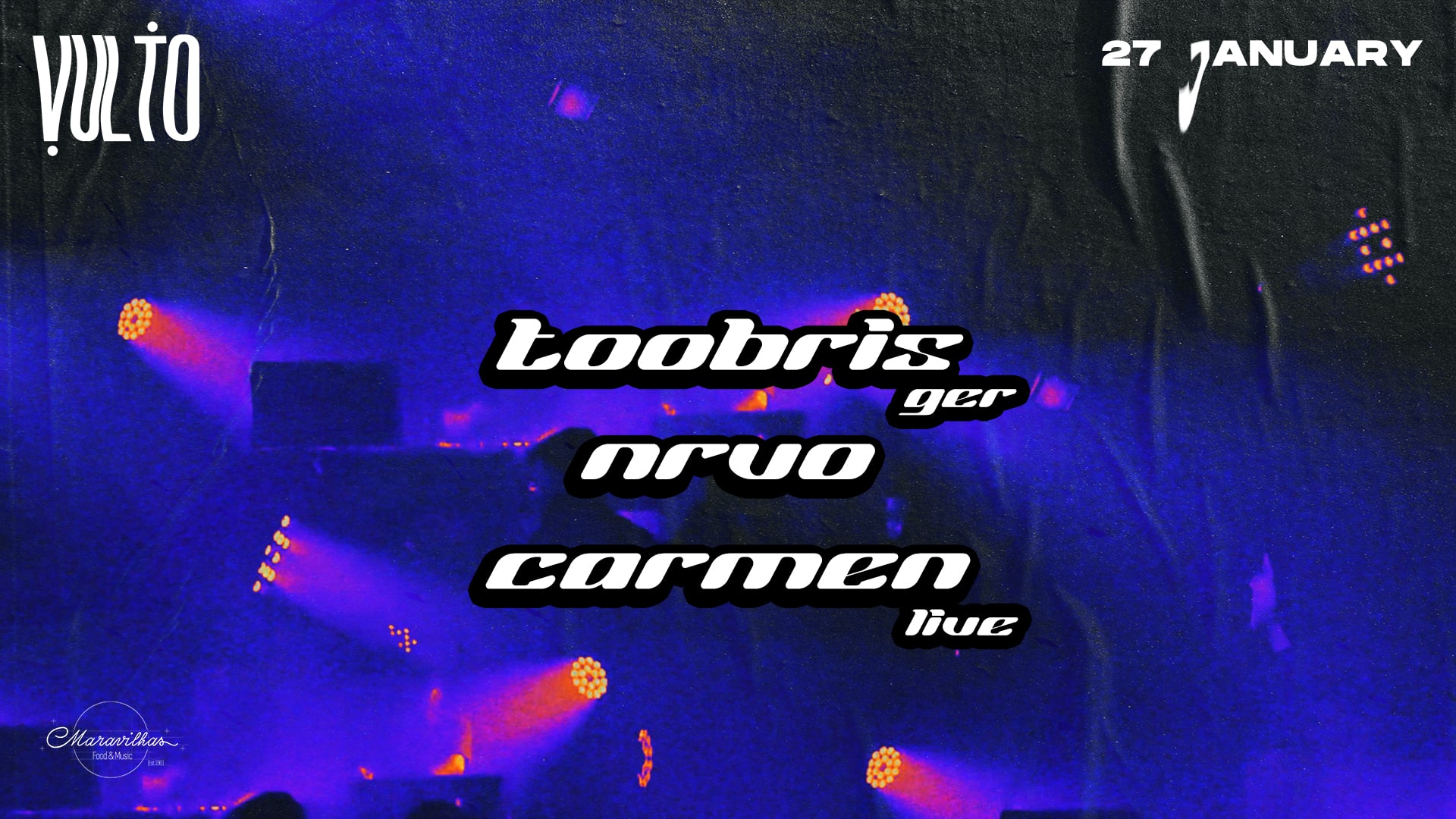 Vulto / Carmen / Nrvo / Toobris Cover