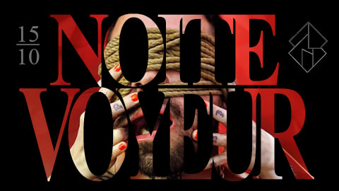 Sábado 15/10 - Noite Voyeur Cover