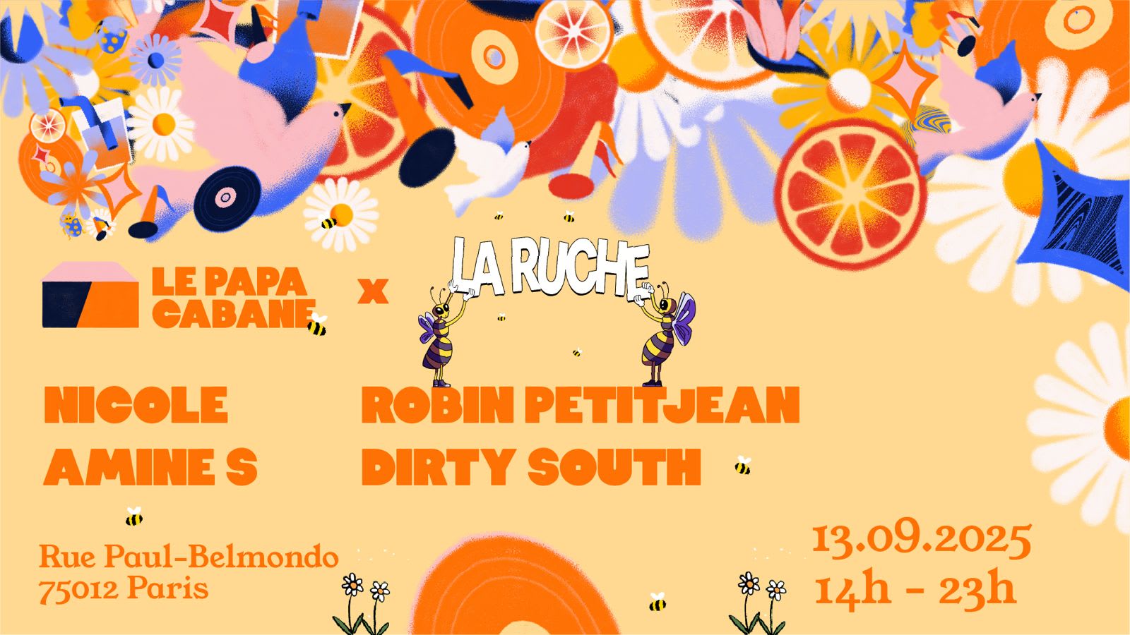 Le Papa Cabane X La Ruche Presents: Nicole, Robin Petitjean Cover