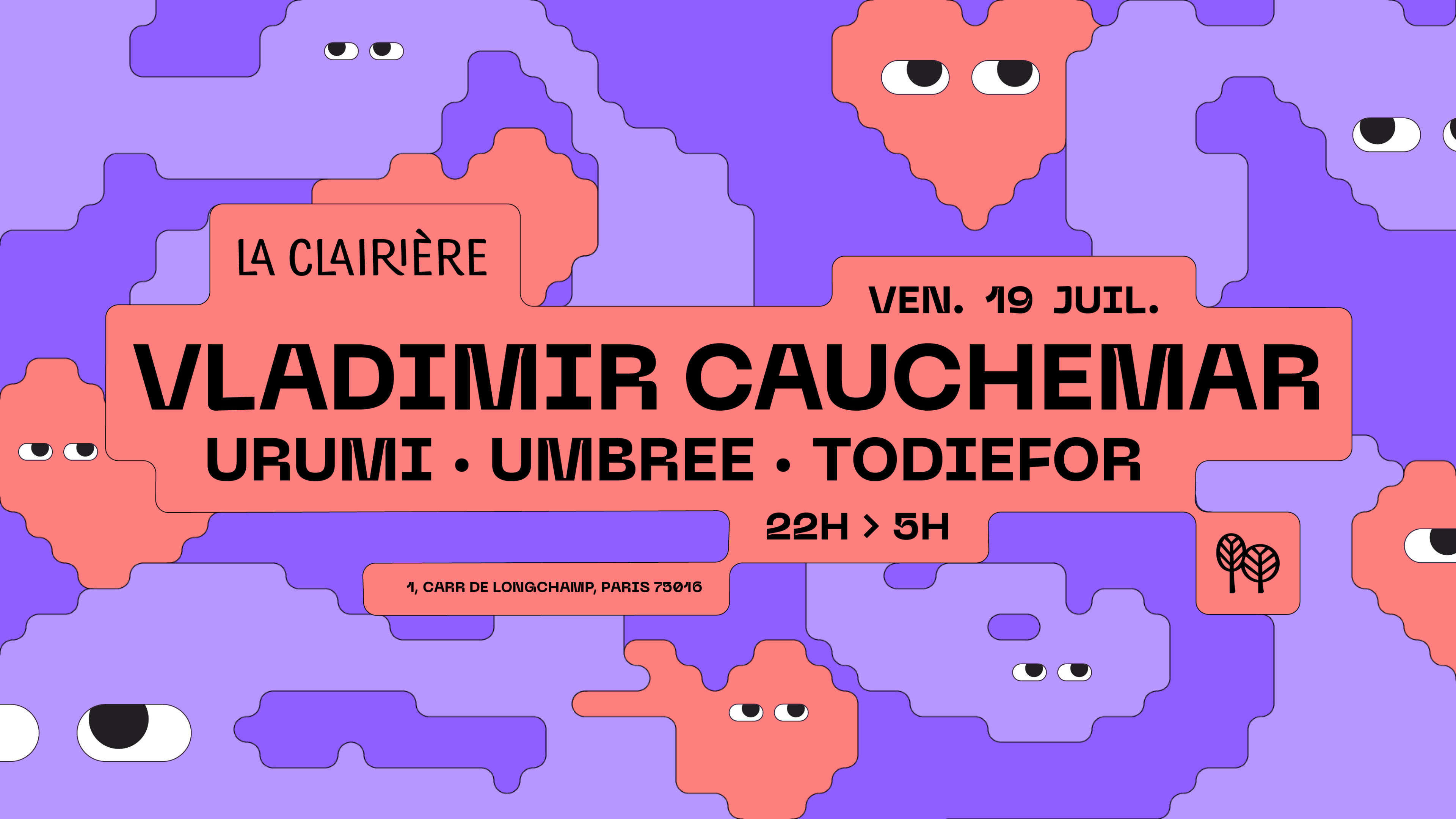 La Clairière : Vladimir Cauchemar, Urumi, Umbree, Todiefor Cover