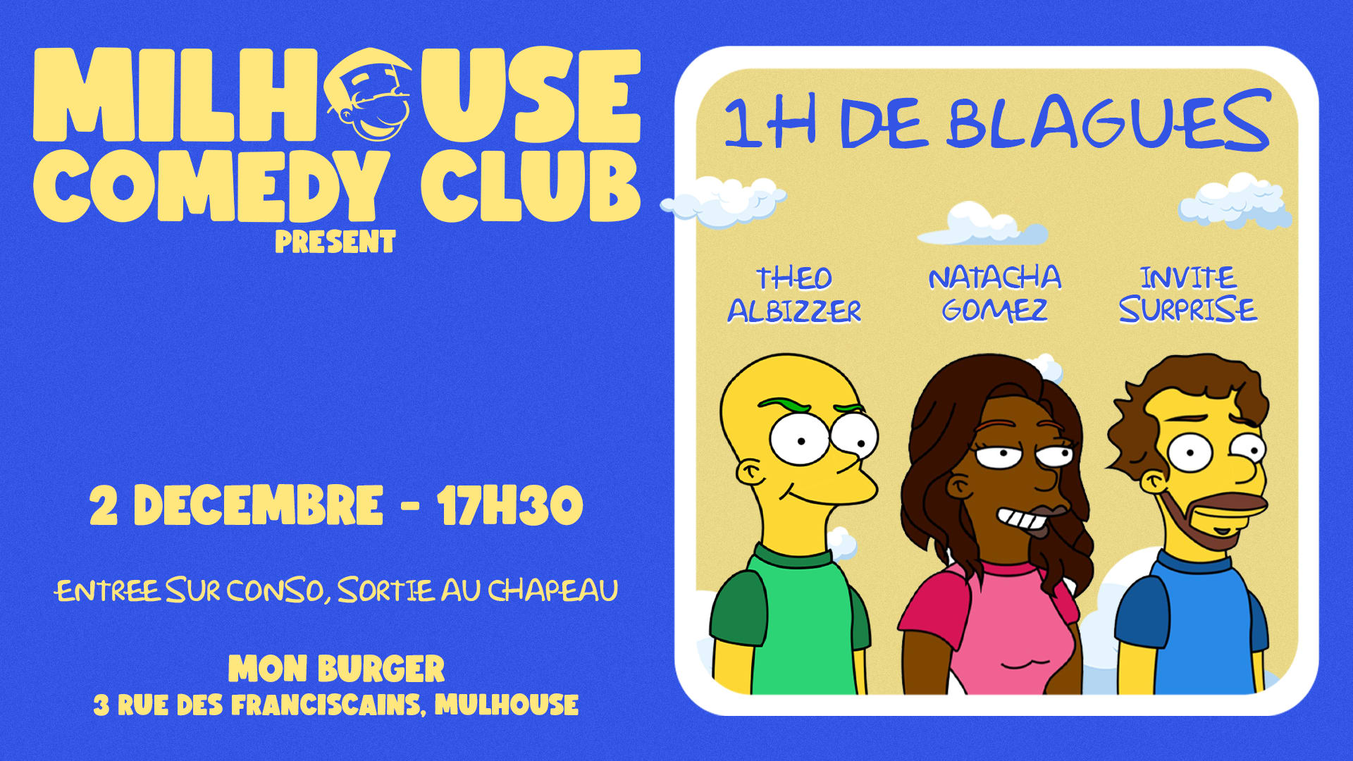 Milhouse Comedy Club #2 Cover