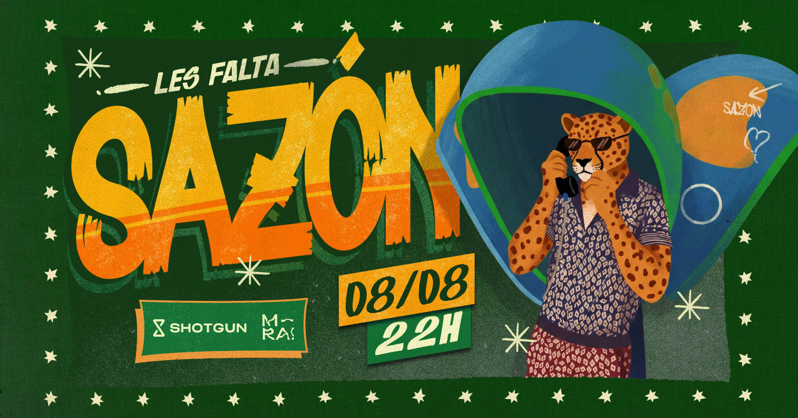Sazón #4 08/08 - 22h Cover