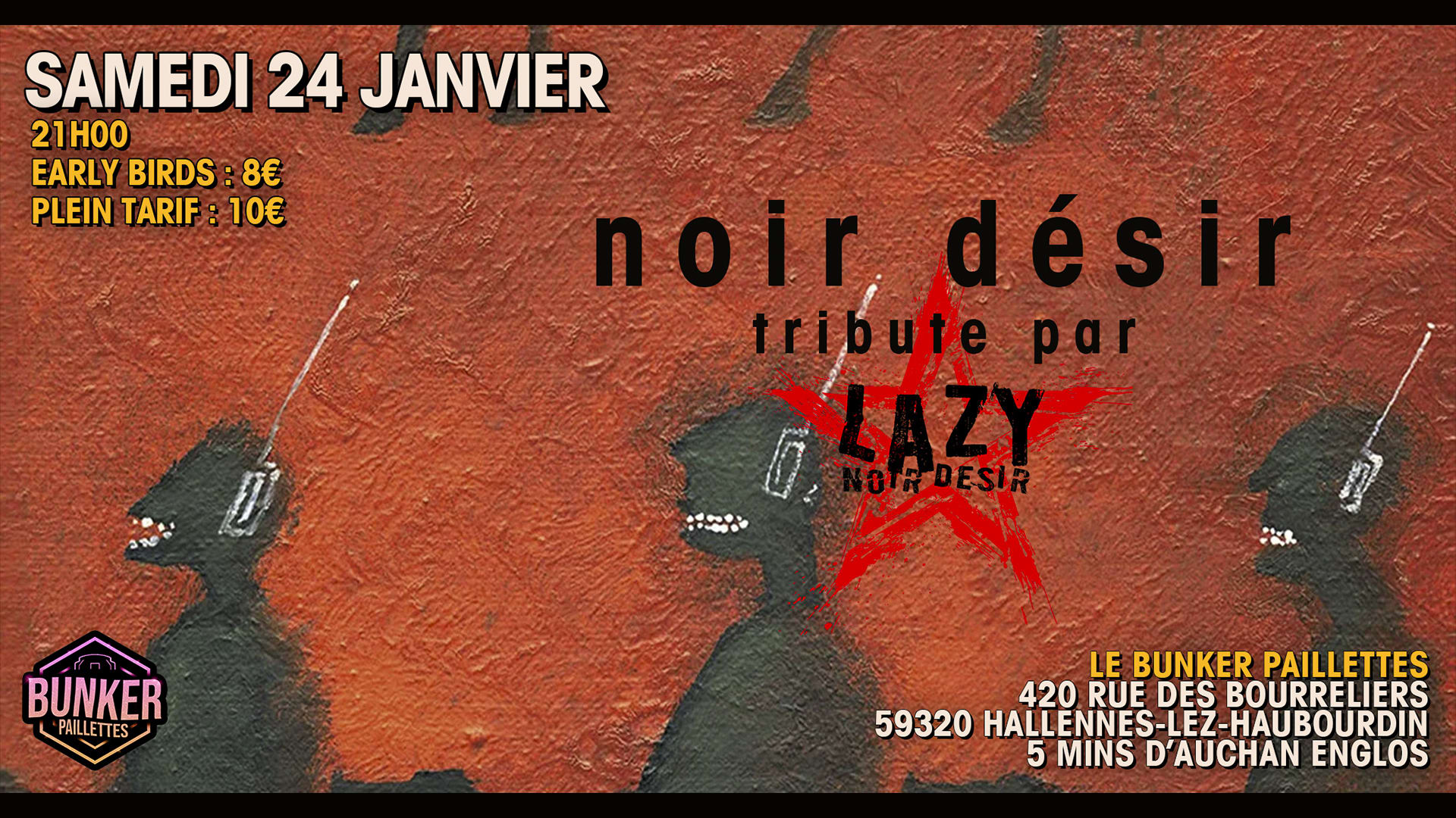 Noir Désir Tribute Par Lazy Cover