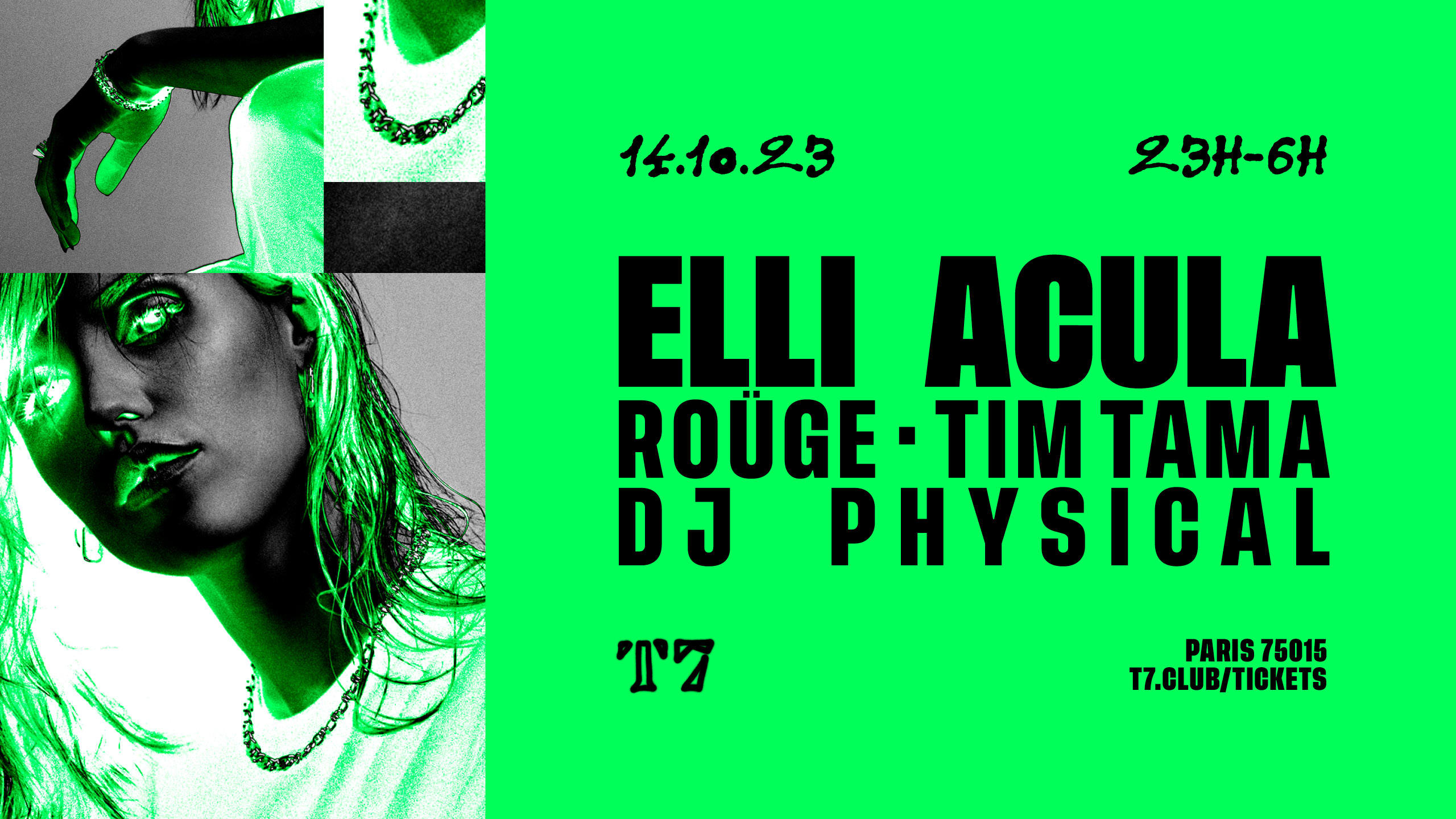 T7 : Elli Acula, Roüge Cover