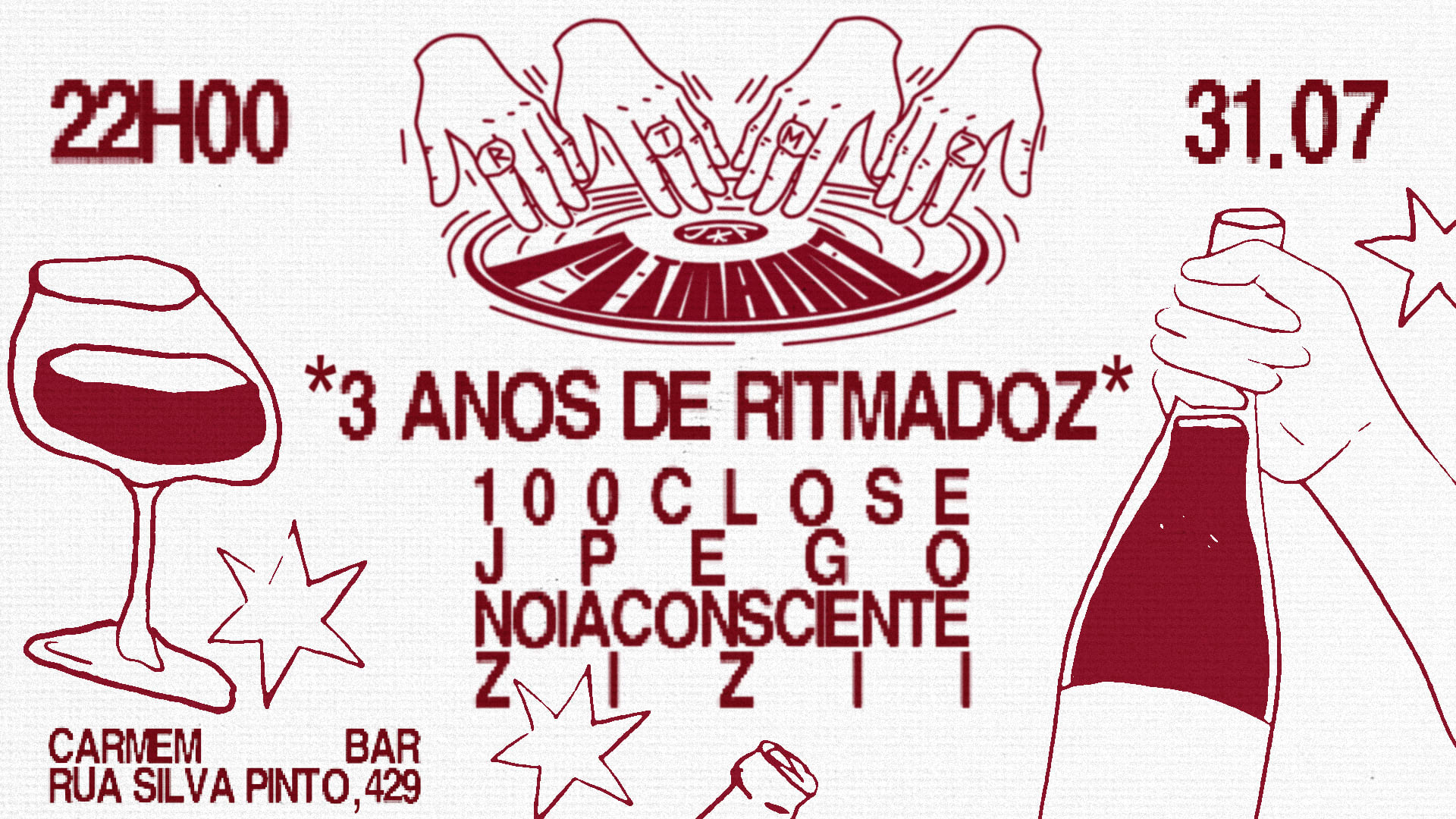Ritmadoz - 3 Anos Cover