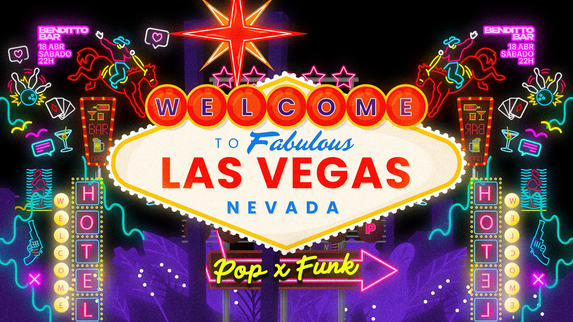 Welcome To Las Vegas - Roleta Premiada Até 00h Cover