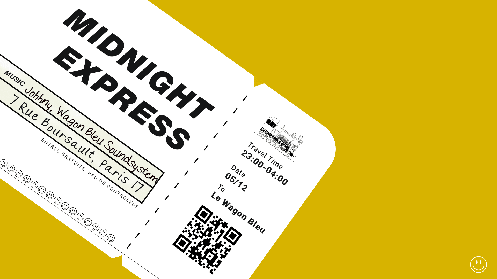 Midnight Express | Johhny, Wagon Bleu Soundsystem Cover