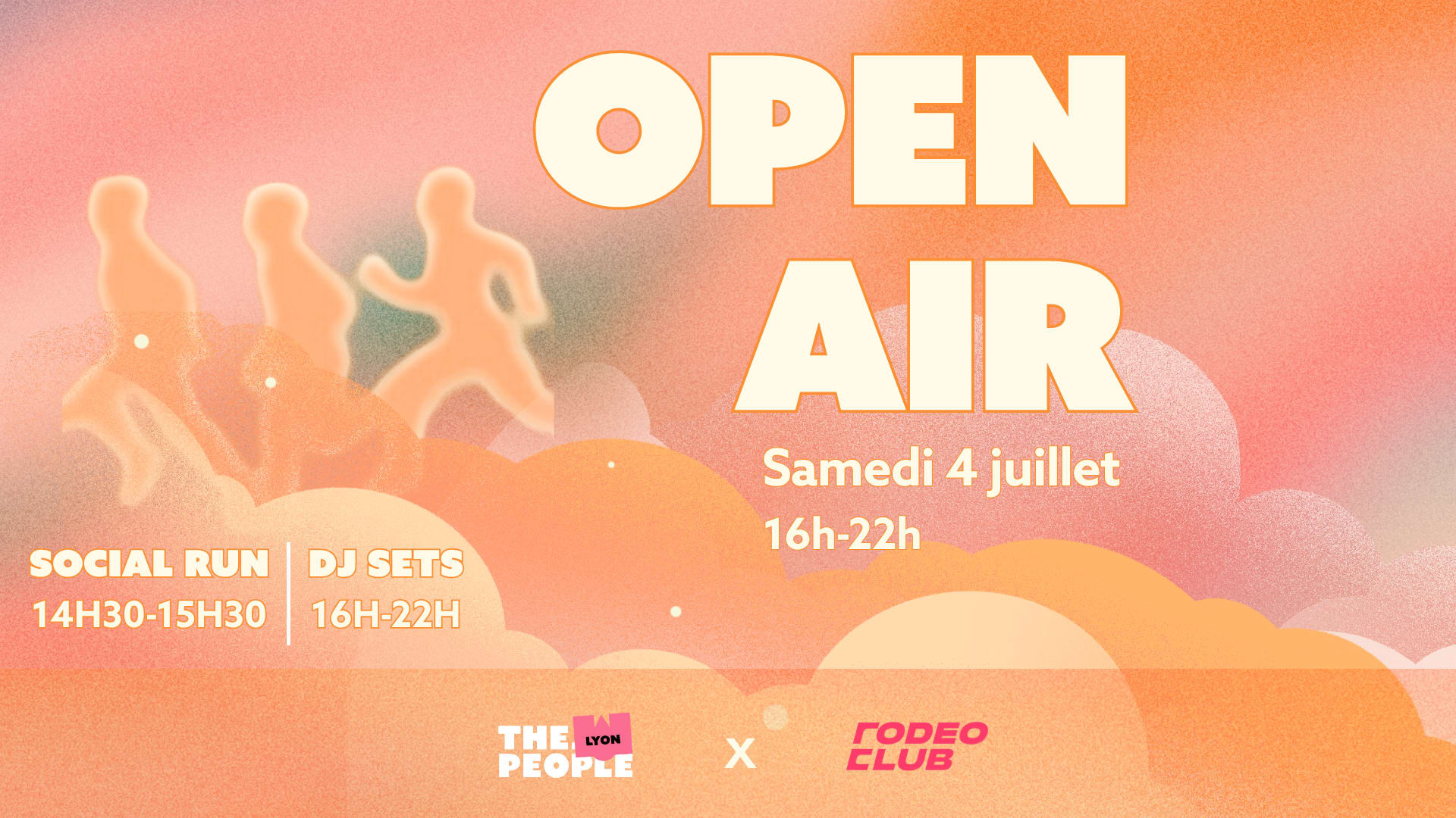 Open Air : The People Lyon X Rodeo Club Cover