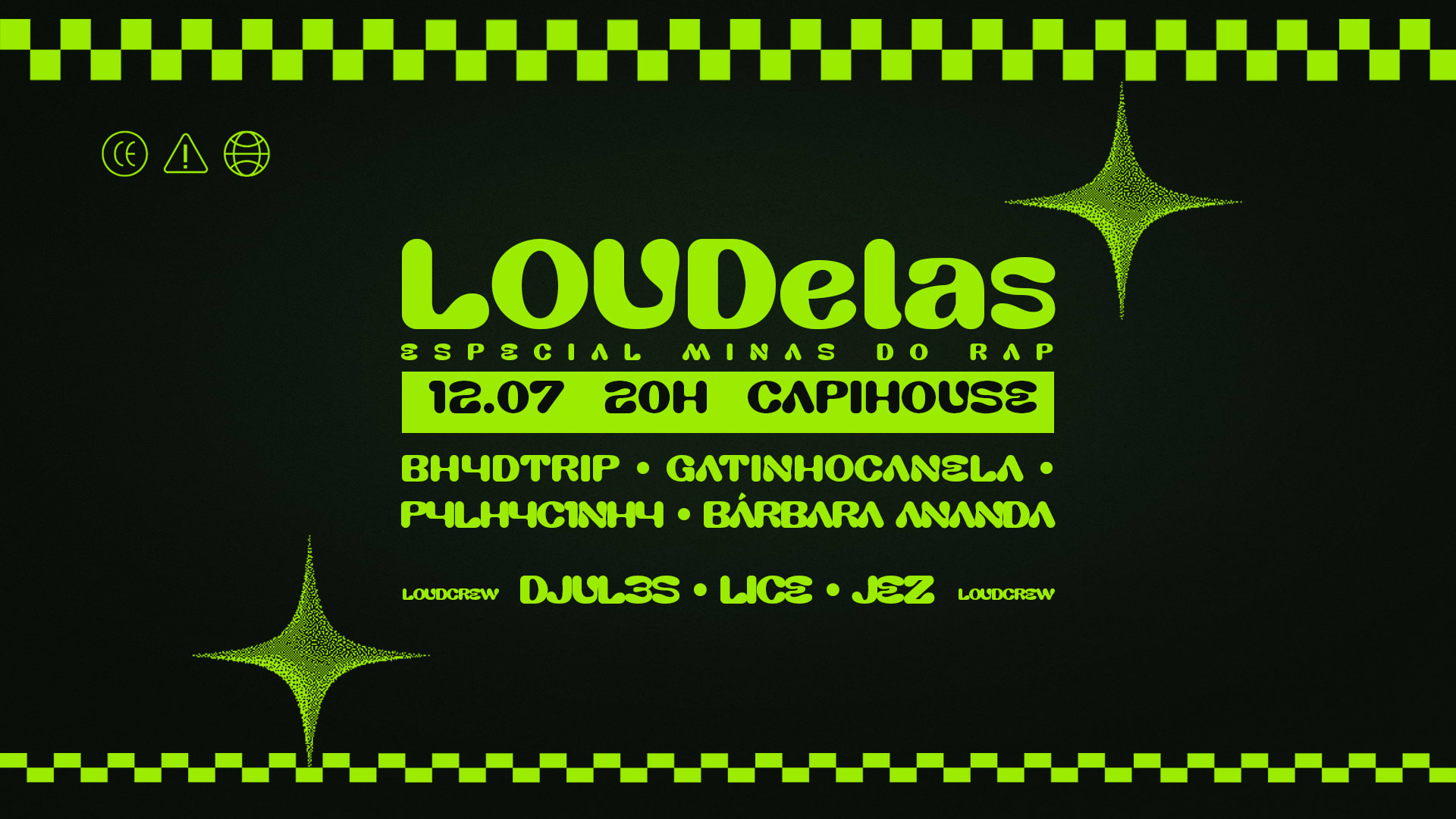 Loudelas: Especial As Minas Do Rap Cover