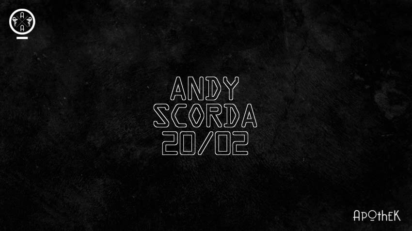 Apothek X Andy Scorda Cover