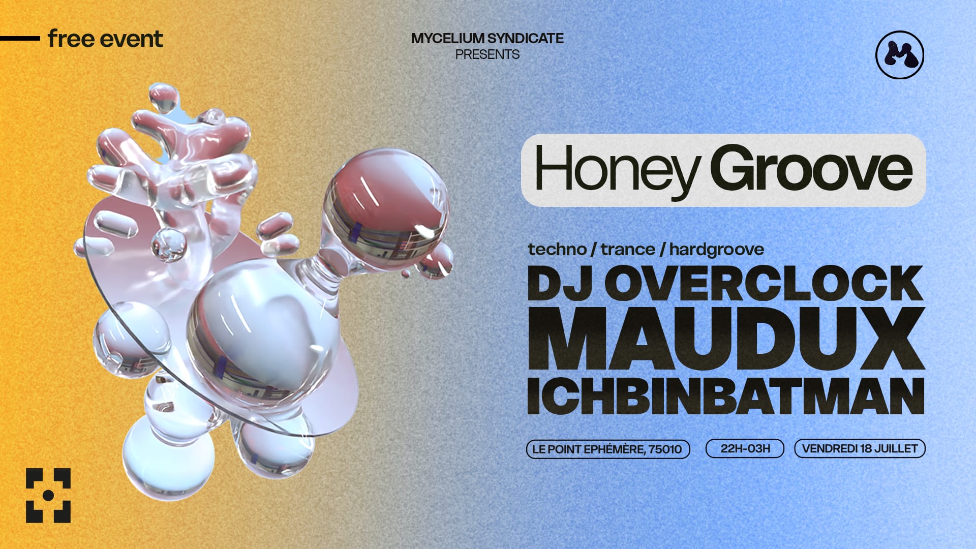 Honey Groove By Mycelium Syndicate W/ Maudux Cover