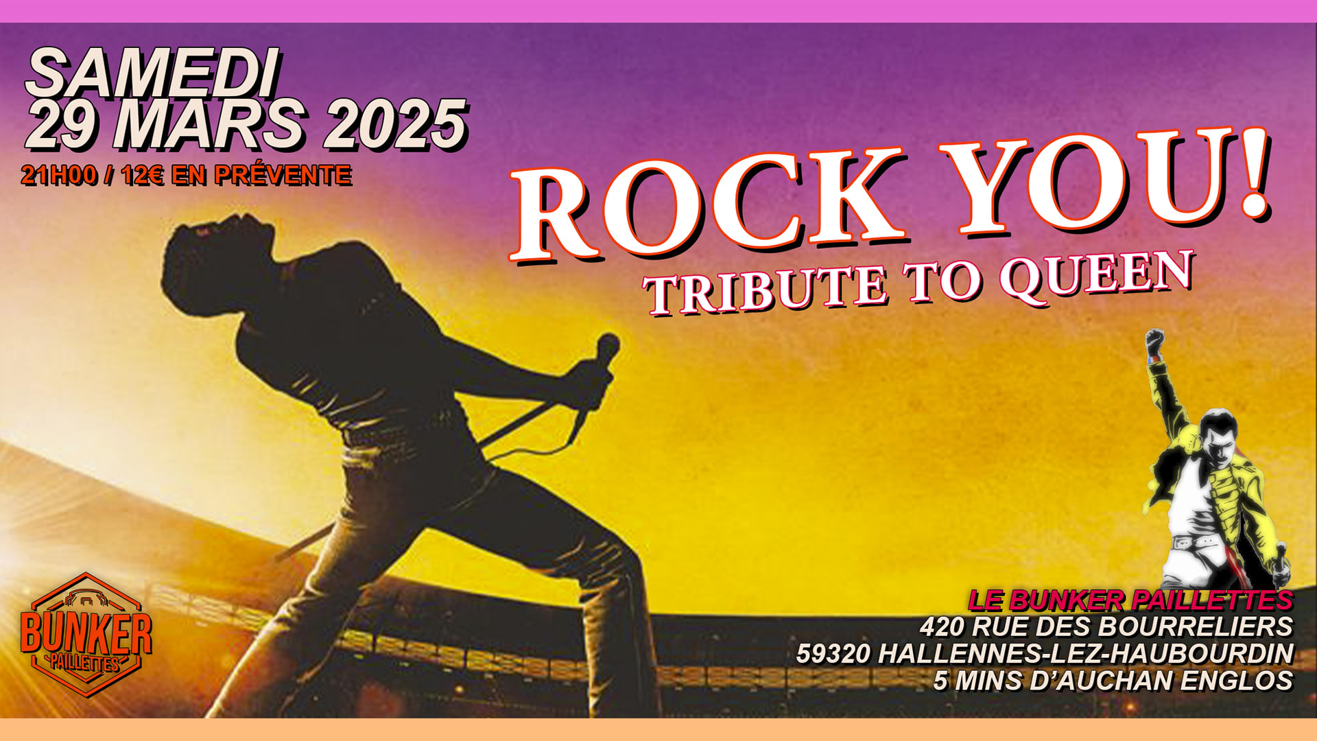 Rock You! Tribute To Queen Cover