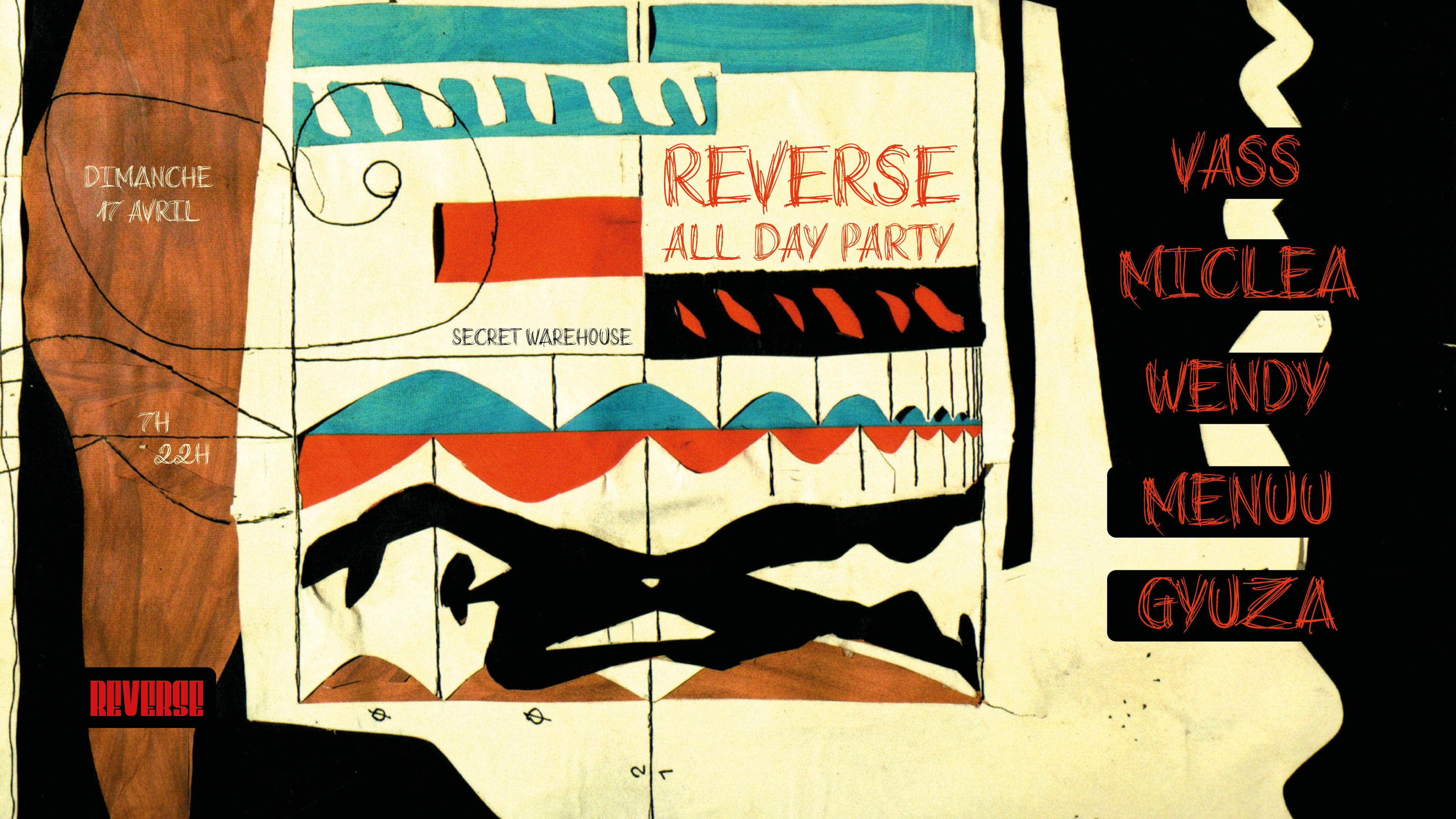Reverse All Day Party : Vass, Miclea, Wendy, Menuu, Gyuza Cover