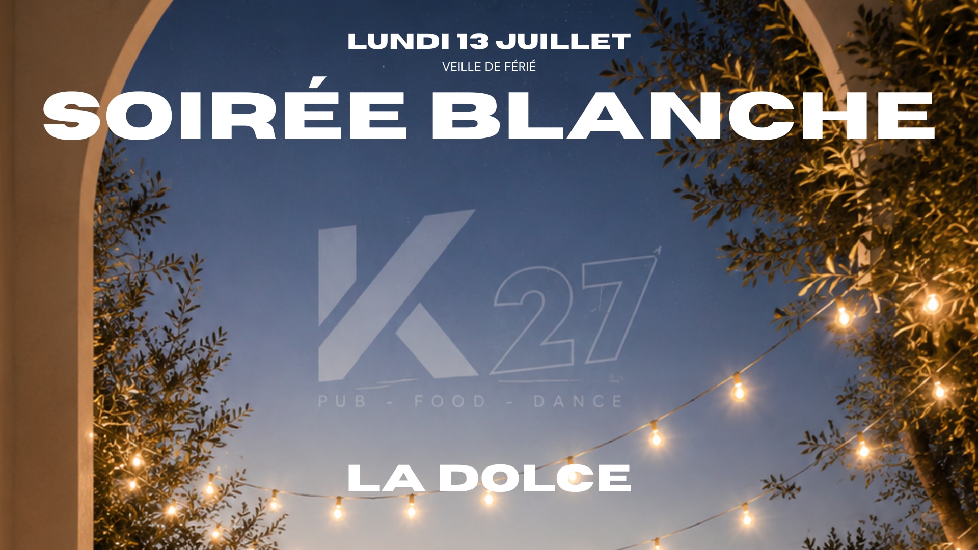 Soirée Blanche - La Dolce - K27 Cover