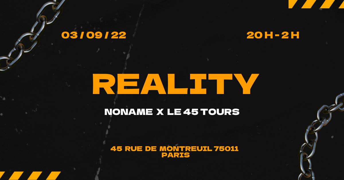 Reality Cover
