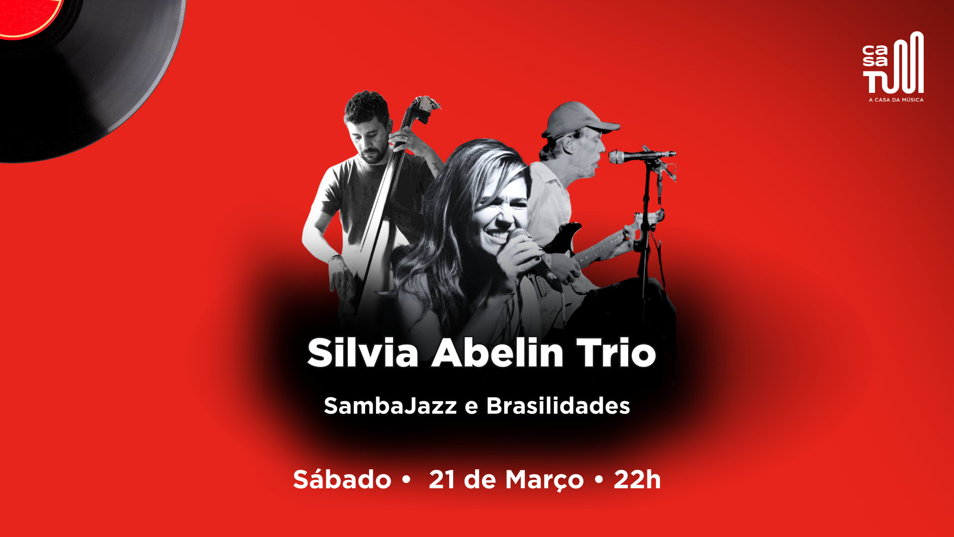 Casa Tum Apresenta: Silvia Abelin Trio Cover