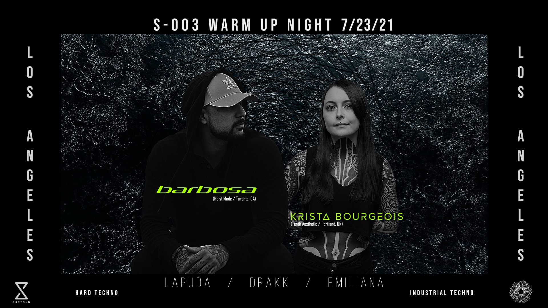 S-003 Warm Up Night Ft. Barbosa, Krista Bourgeois + More Cover